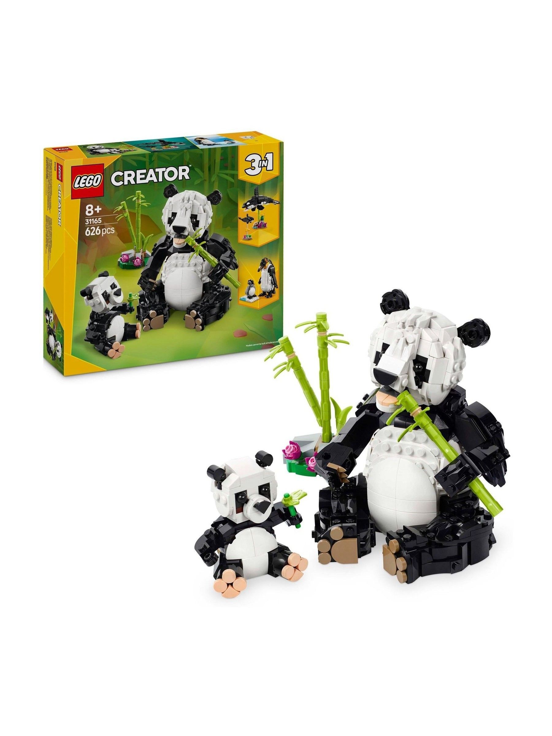 LEGO Creator 31165 Wilde Tiere: Pandafamilie Bausatz, Mehrfarbig - Bild 28
