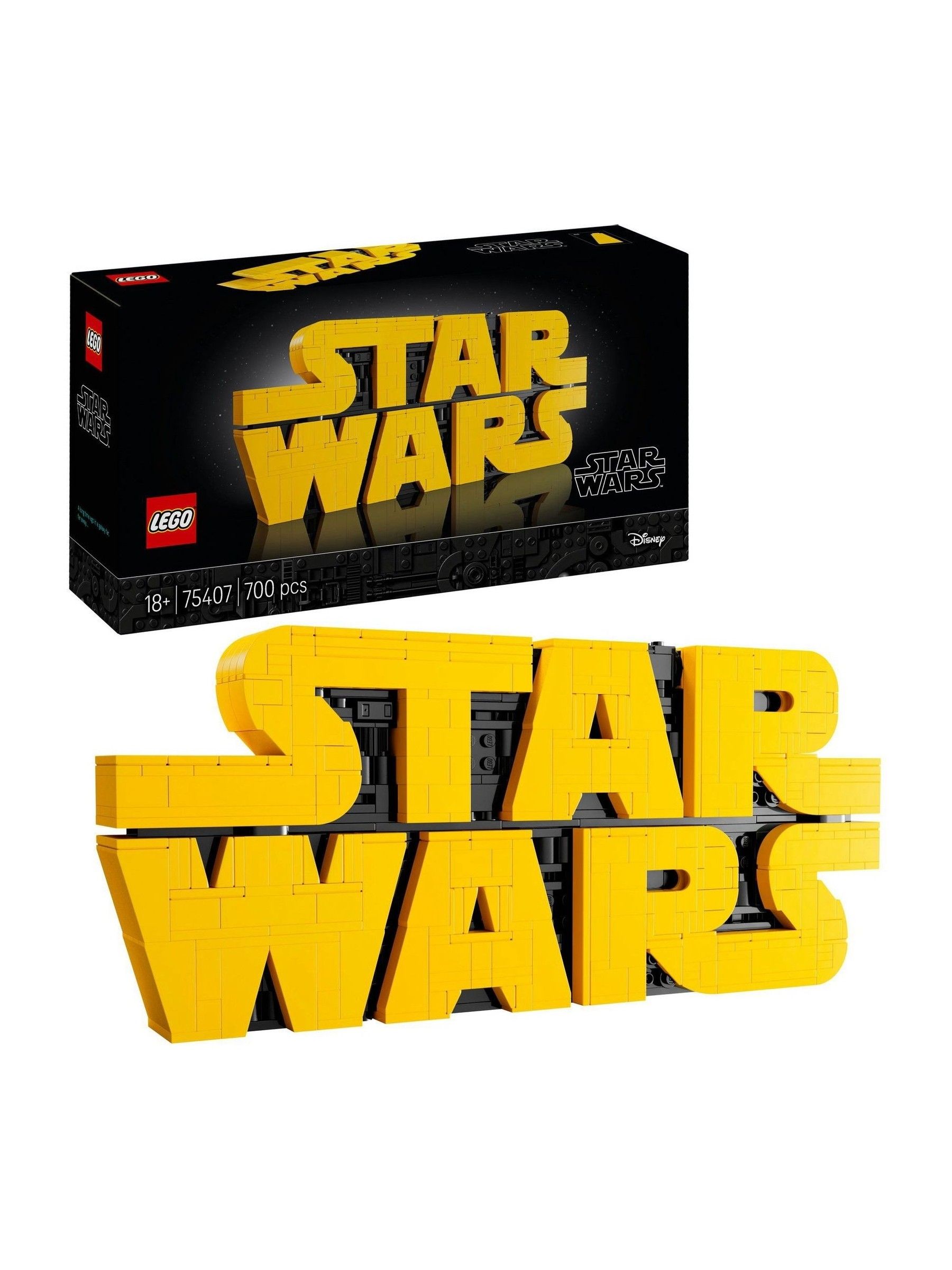 LEGO Star Wars™ 75407 Star Wars Logo aus LEGO Steinen Klemmbausteine Bausatz - Bild 21