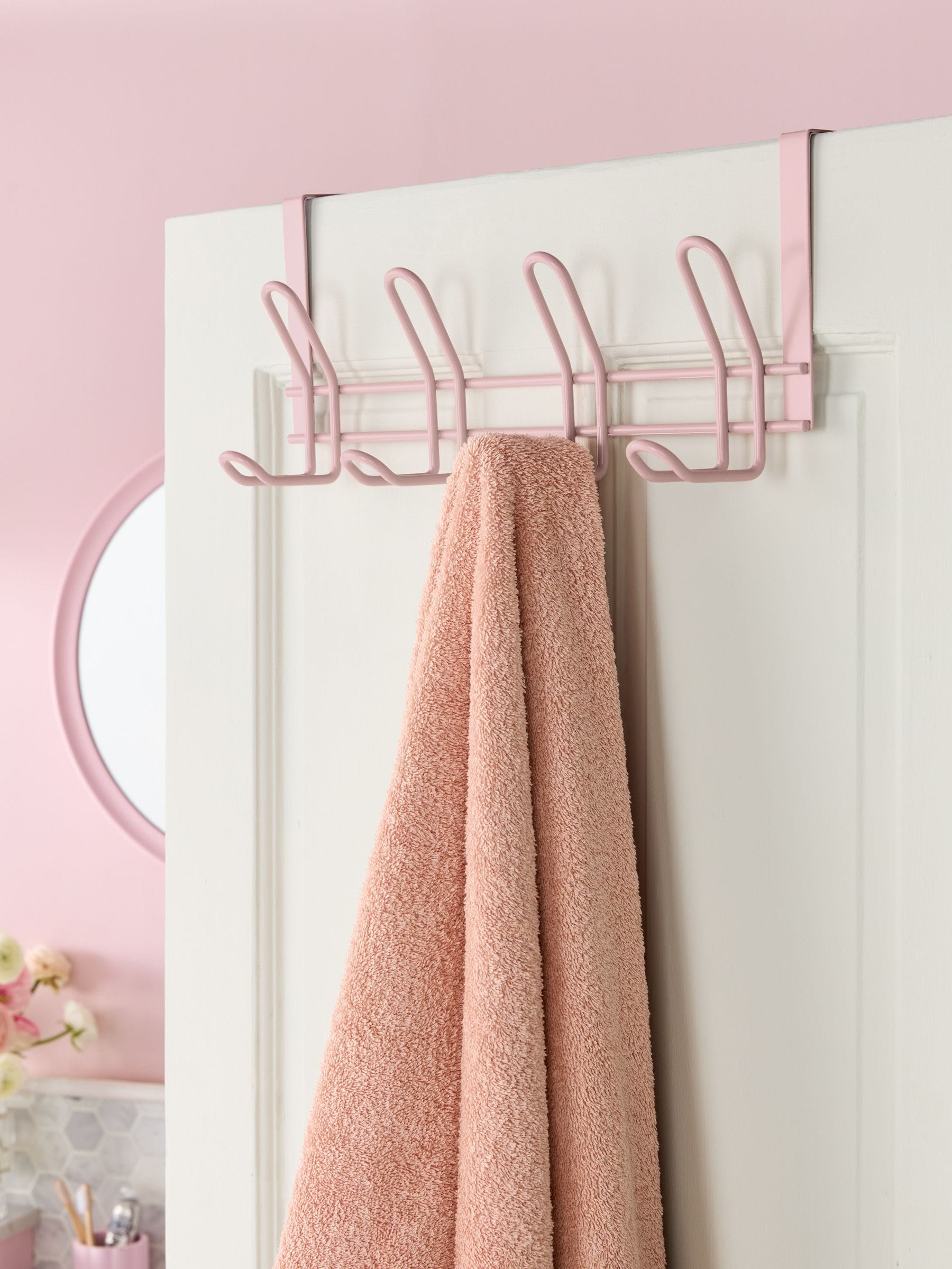 Next Pink Over Door Hook
