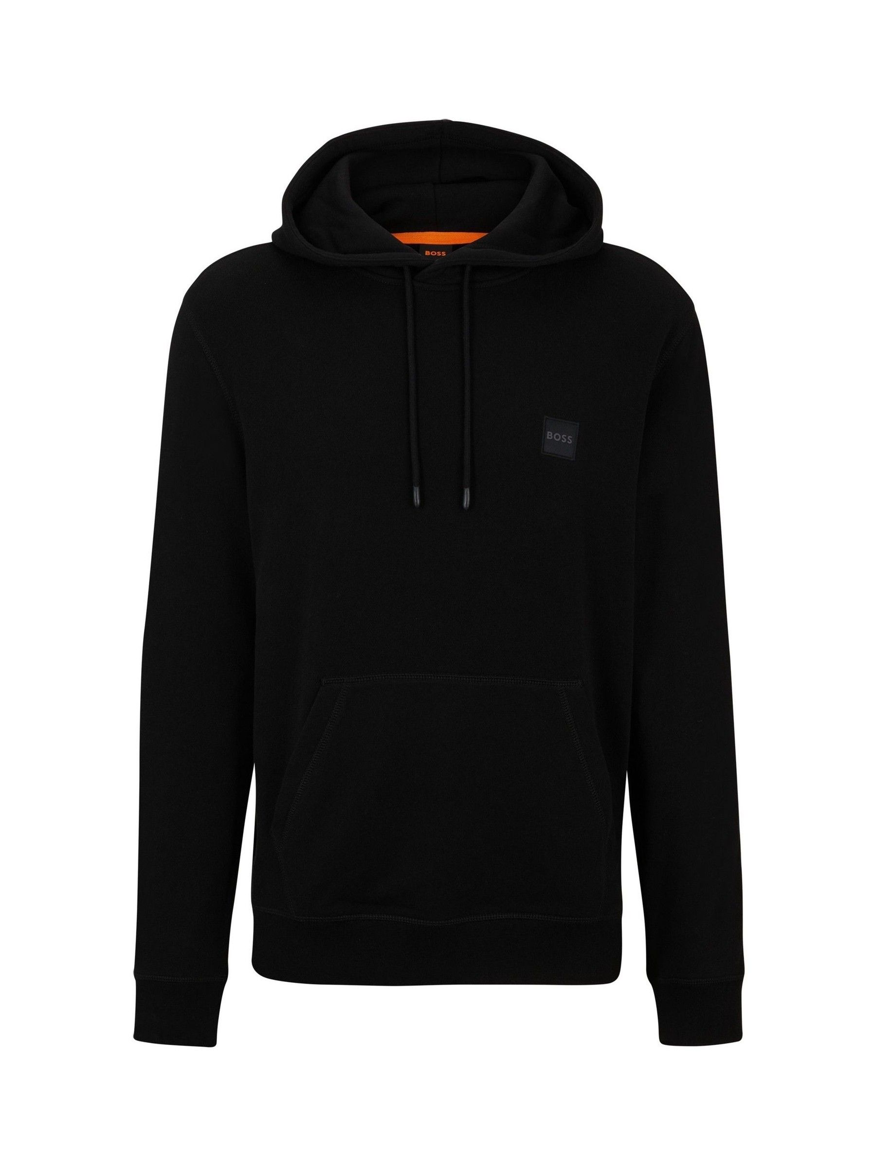 Boss Black Regular Fit 100% Cotton Logo Hoodie