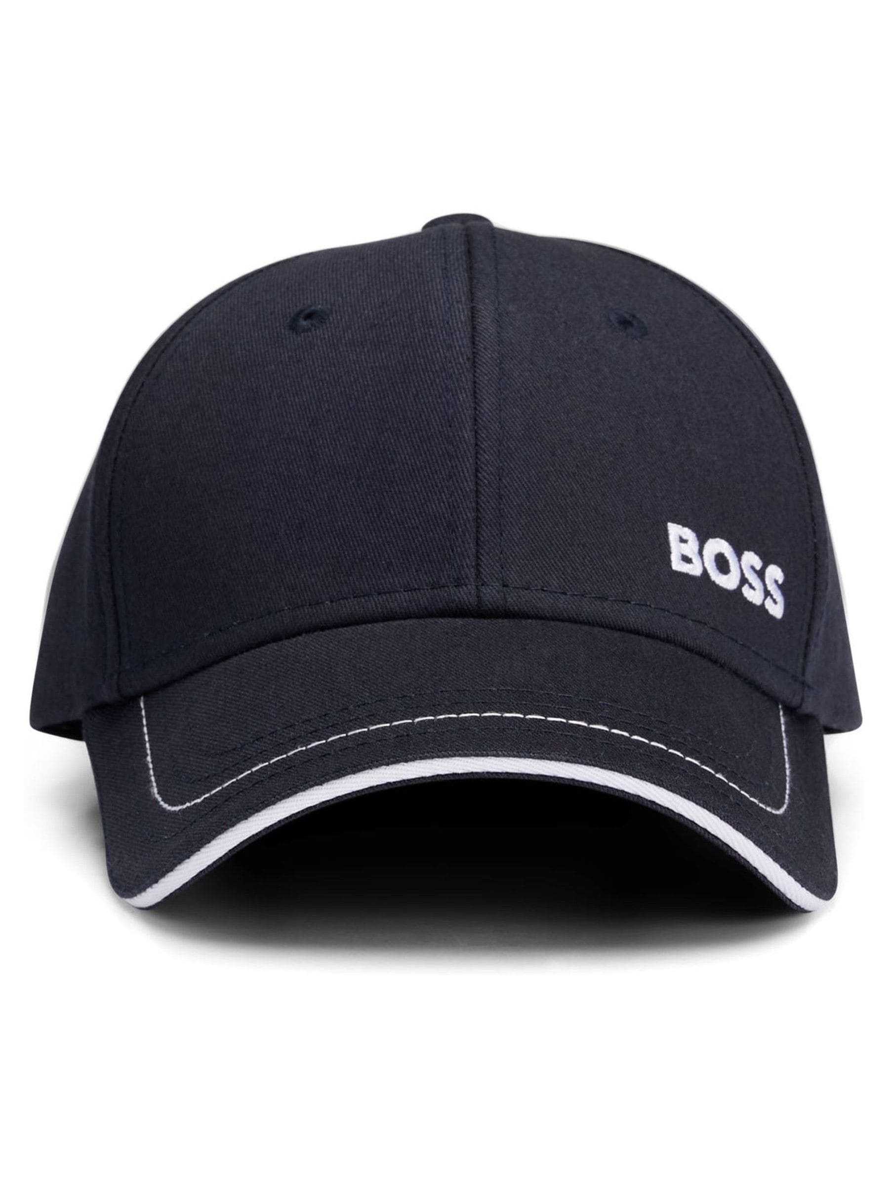 Boss Blue Cotton-Twill Cap