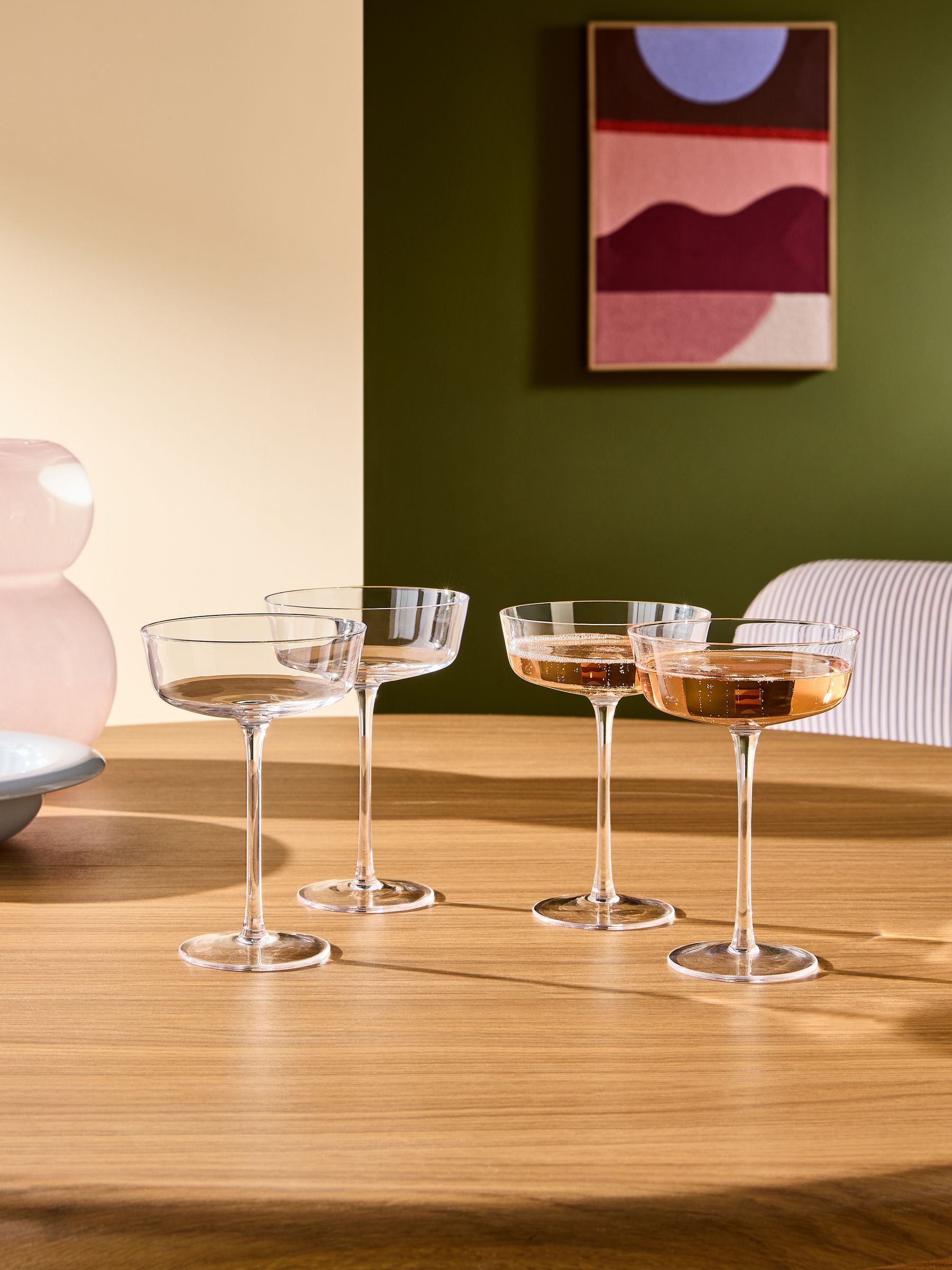 Next - Made.com Made. Com Made. Com Set Of 4 Clear Velma Crystal Cocktail Glasses