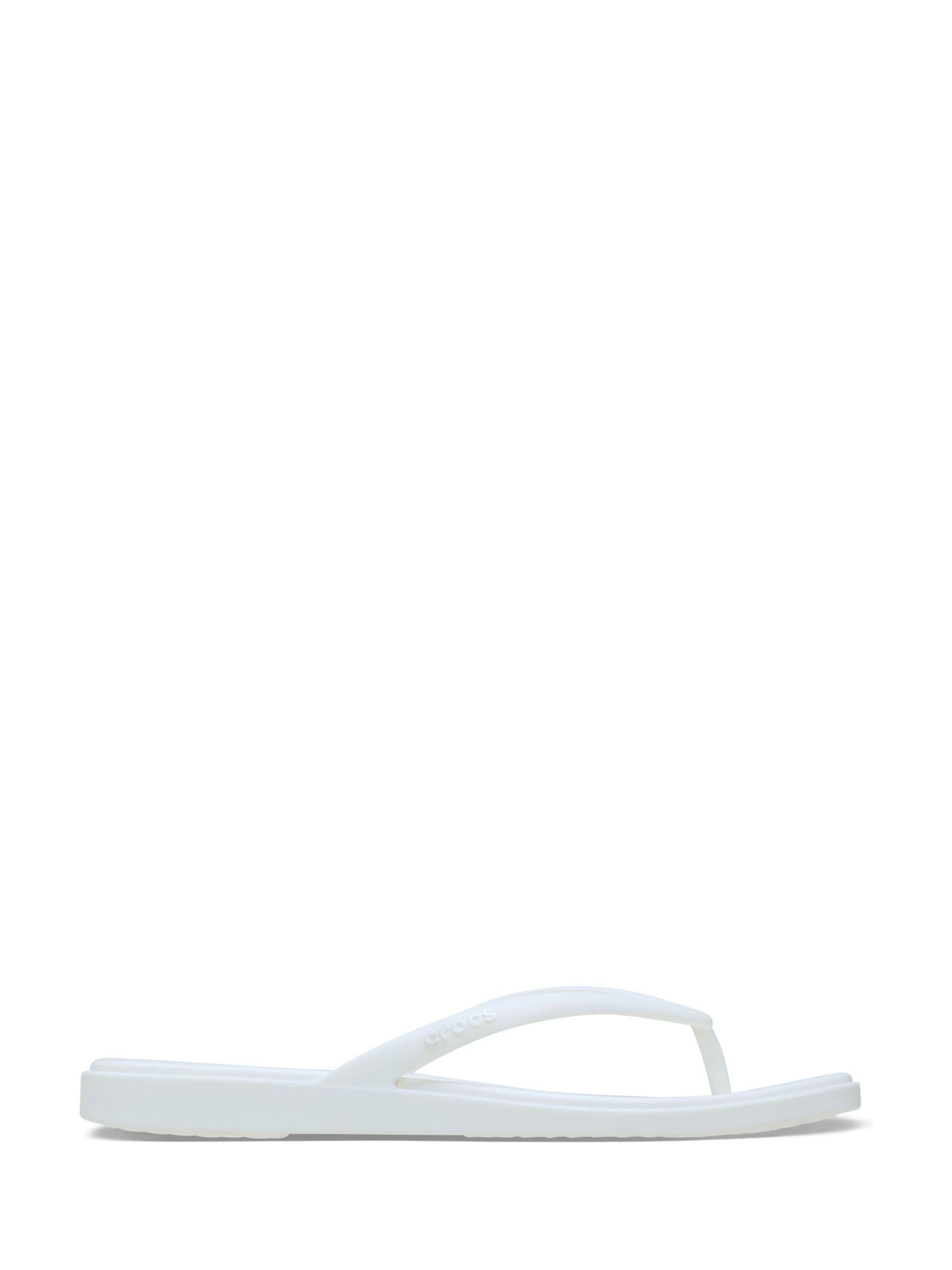 Crocs White Miami Flip Flop Sandals
