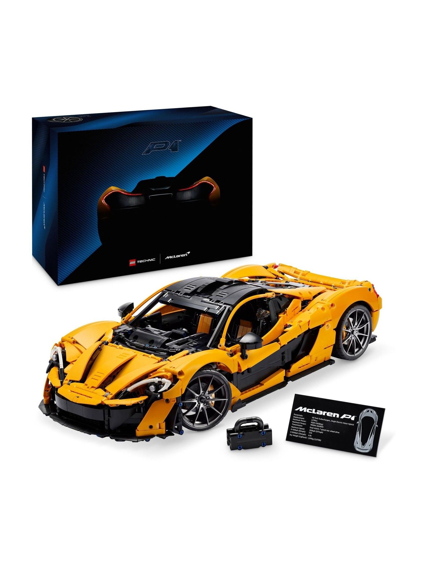 LEGO Set de montaje de coche LEGO Technic McLaren P1 para adultos 42172