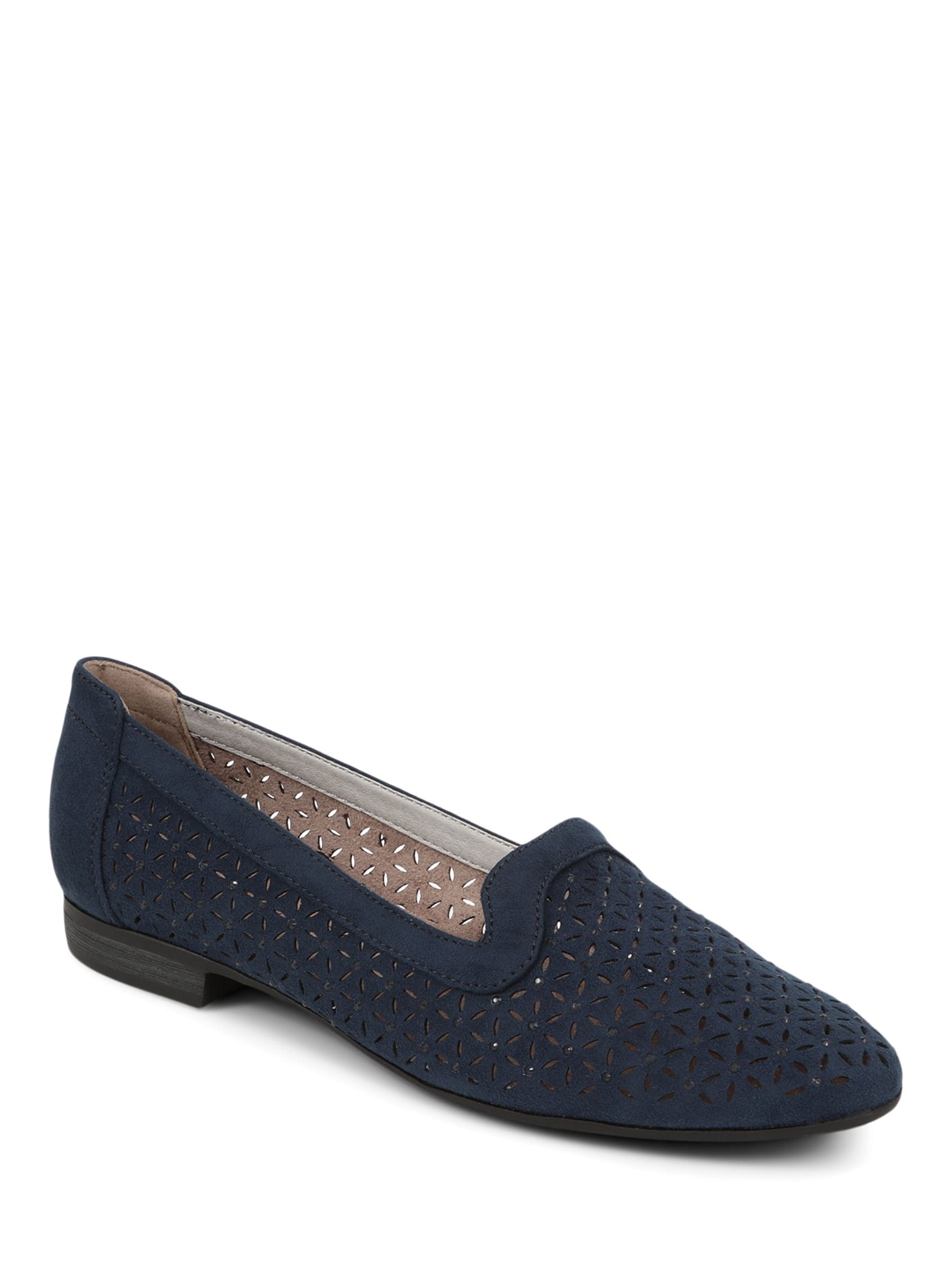 Next - Pavers Damski Ciemnoniebieski Wsuwane Czółenka