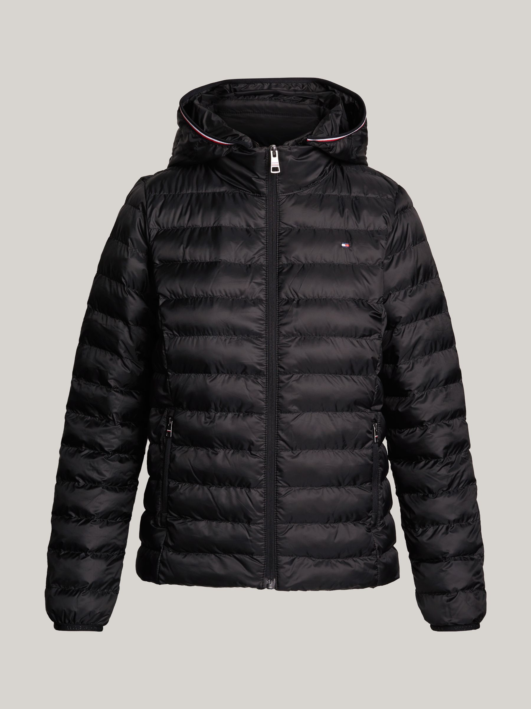 Tommy Hilfiger Daunenjacke Mit Kapuze Und Durchgehendem Reißverschluss