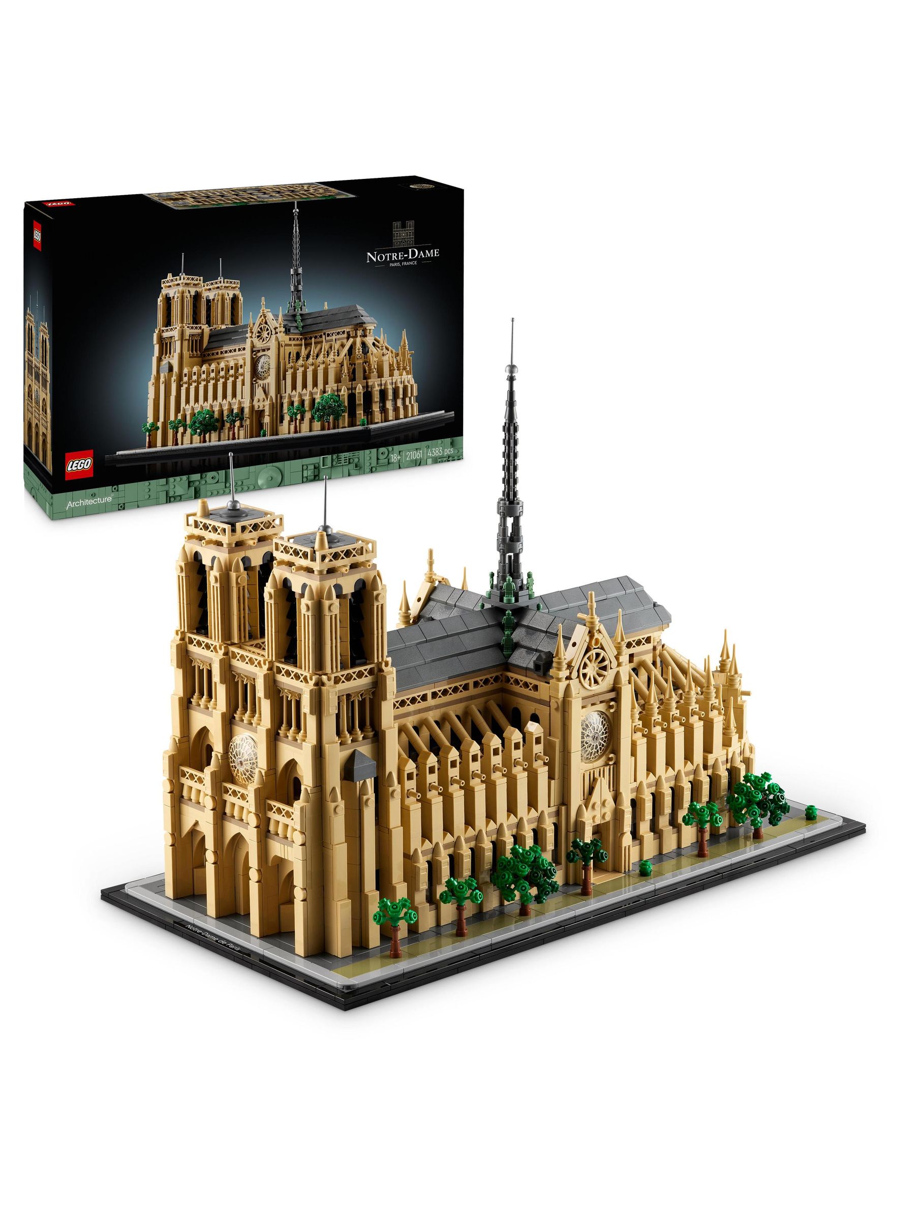 Lego Notre-Dame De Paris 21061 Set per Adulti - Immagine 16