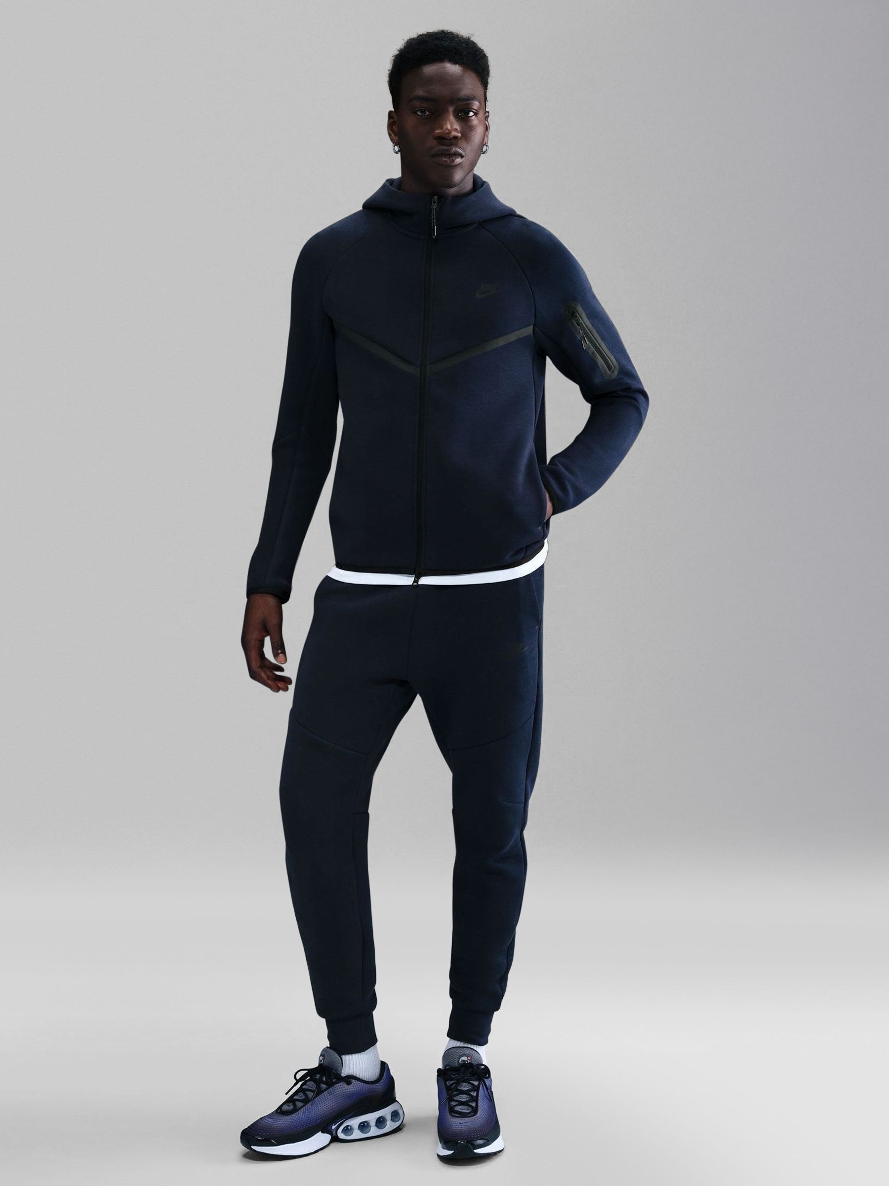 Next - Nike Polarowa Bluza Z Kapturem Zapinana Na Zamek Tech