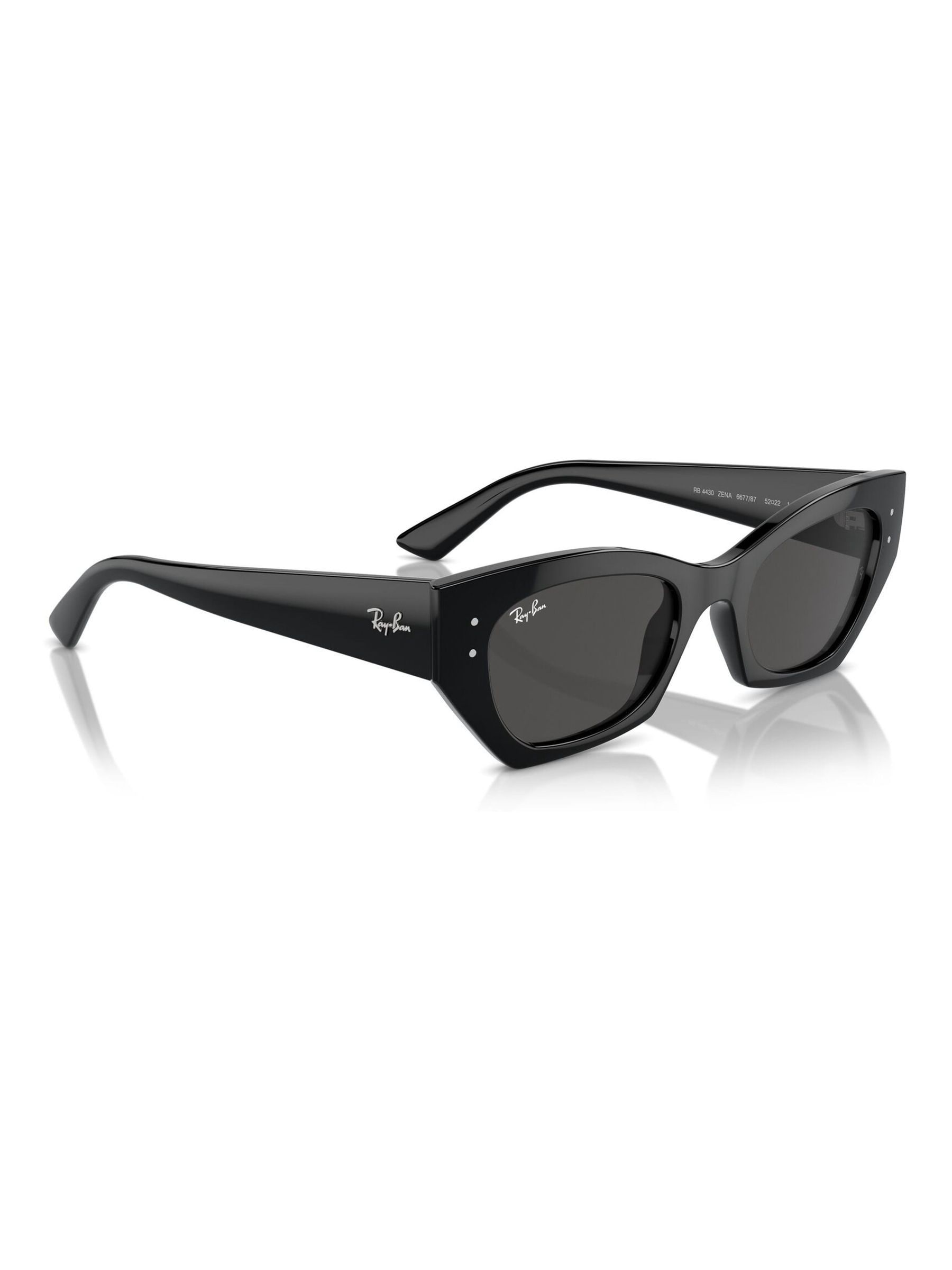 Ray-Ban Ray-Ban Black Zena Rb4430 Irregular Sunglasses