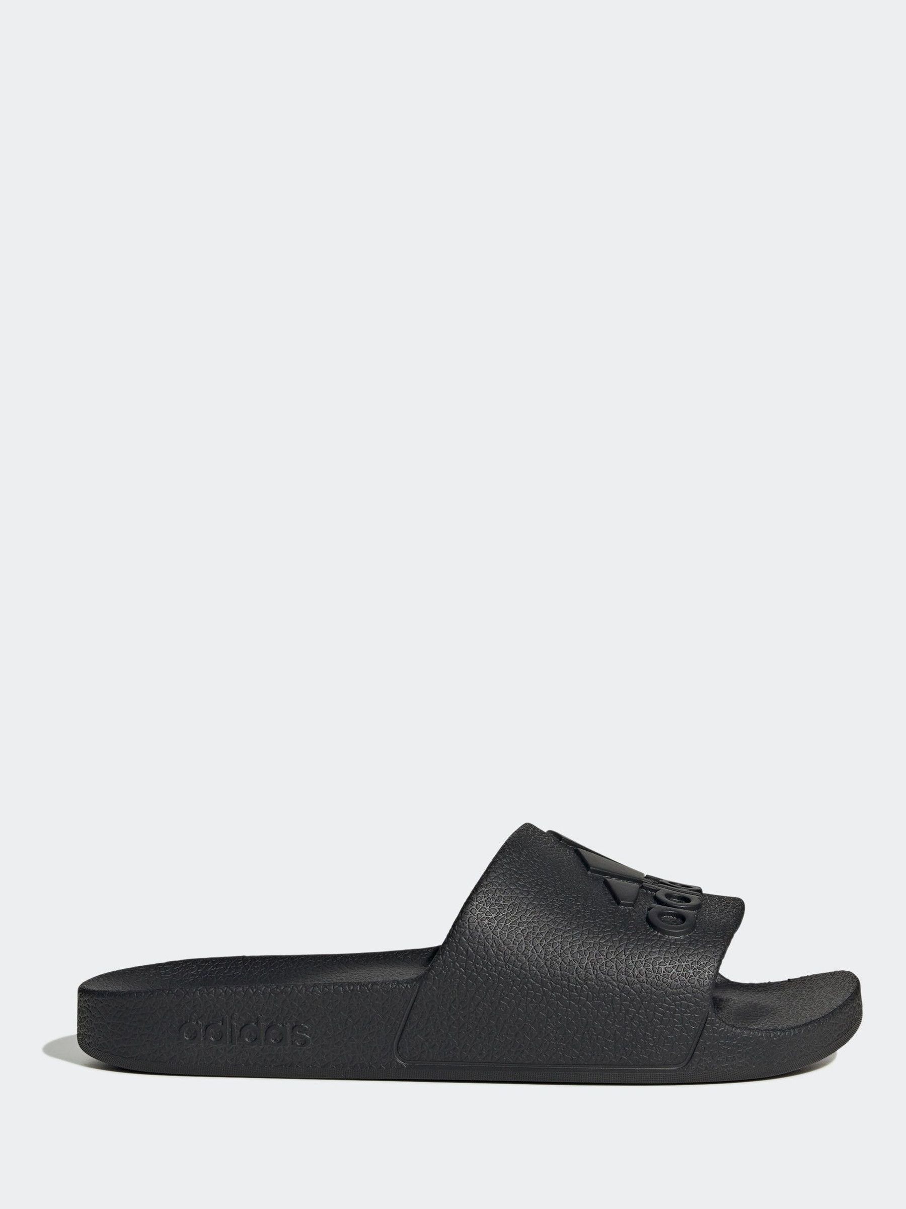 Ciabatte Adidas Sandales Adilette Aqua Mousse Uomo Nero Taglia 40 1/2 - Immagine 6