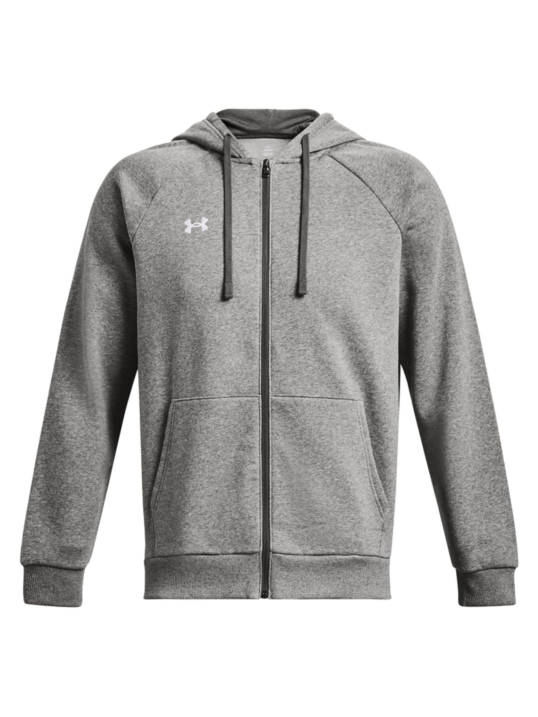 Under Armour Gris Sudadera Con Capucha Y Cremallera De Polar Rival De - Imagen 1