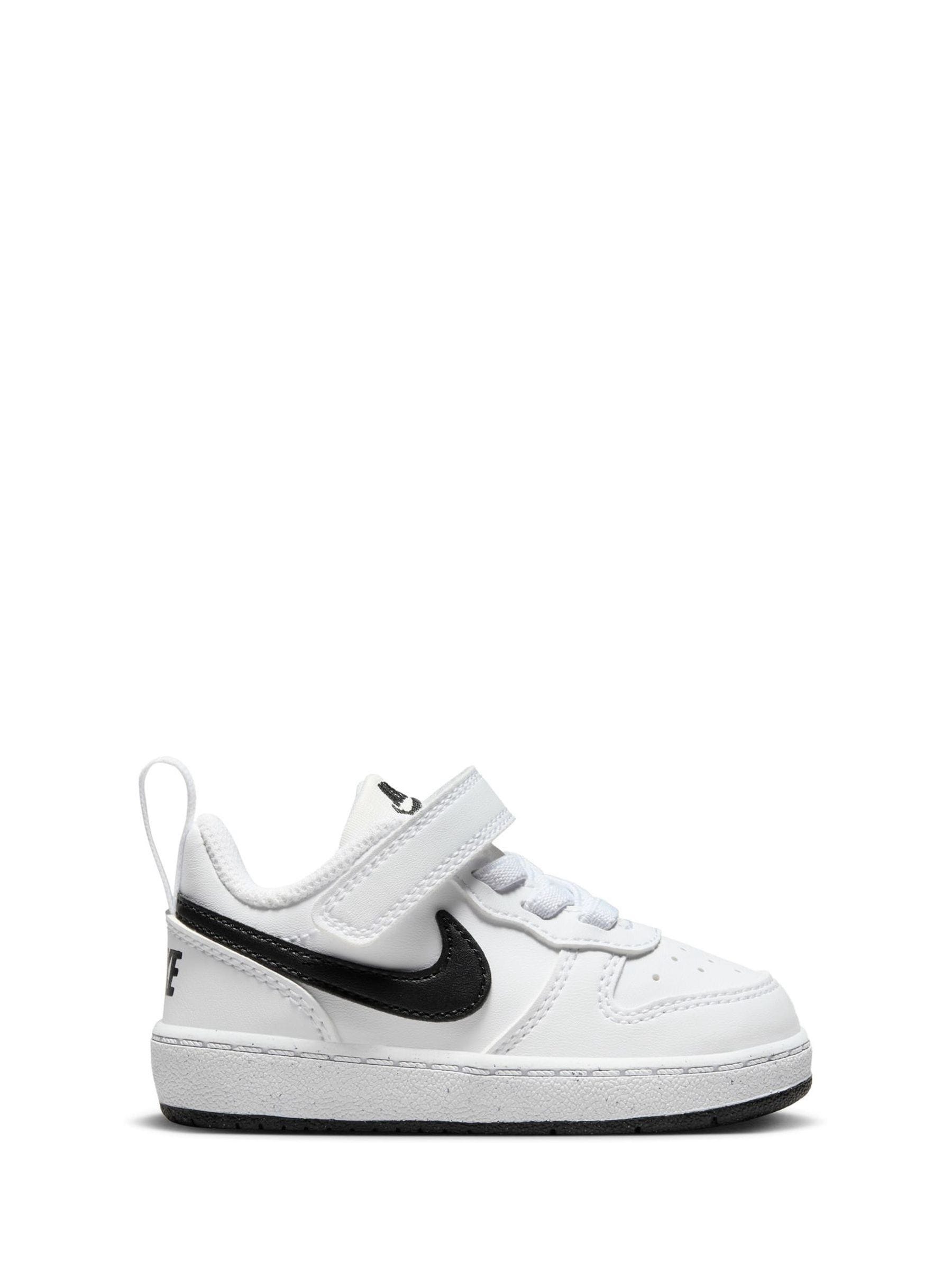 Nike White/Black Infant Court Borough Low Recraft Trainers