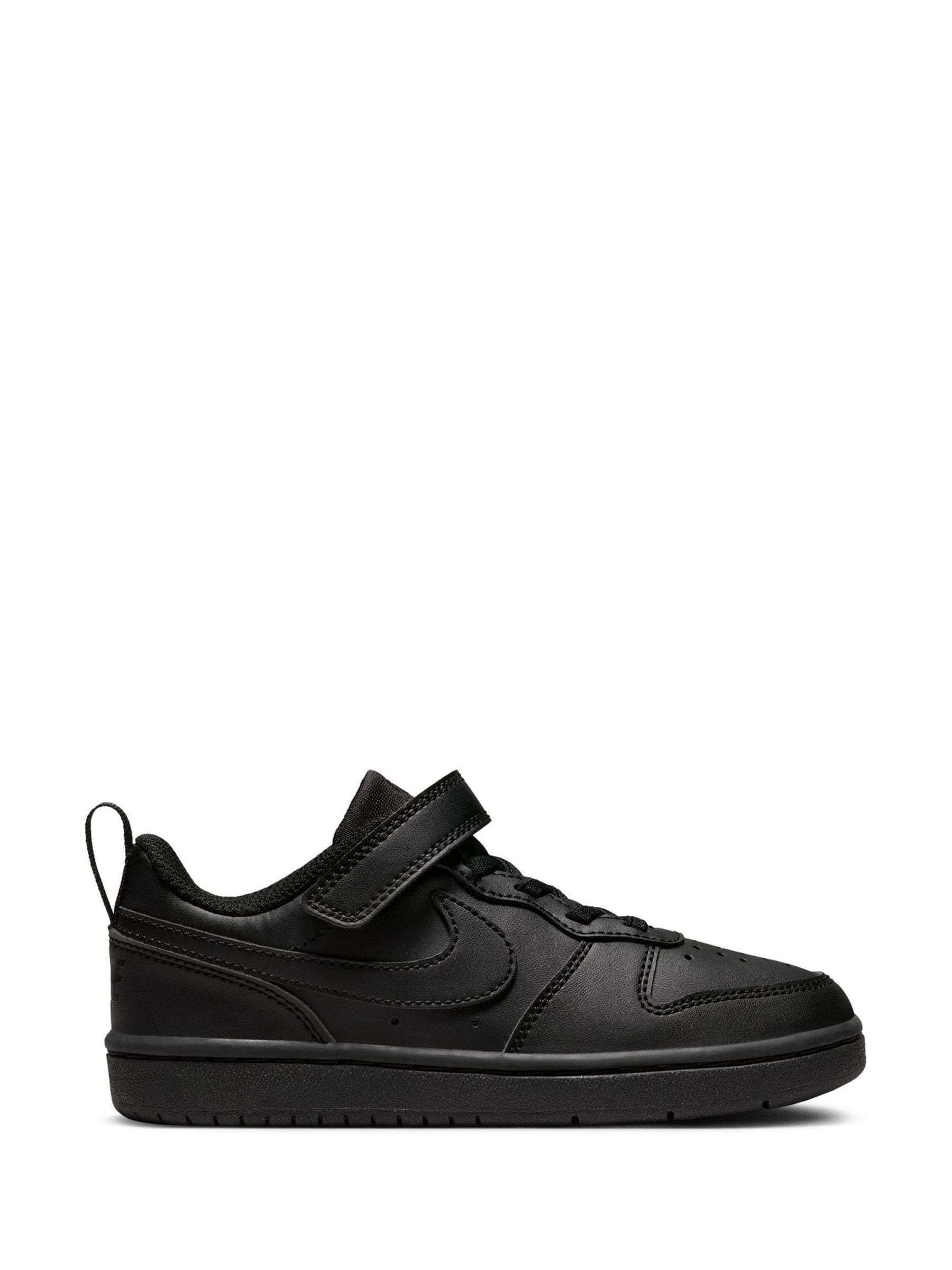 Nike Black Junior Court Borough Low Recraft Trainers