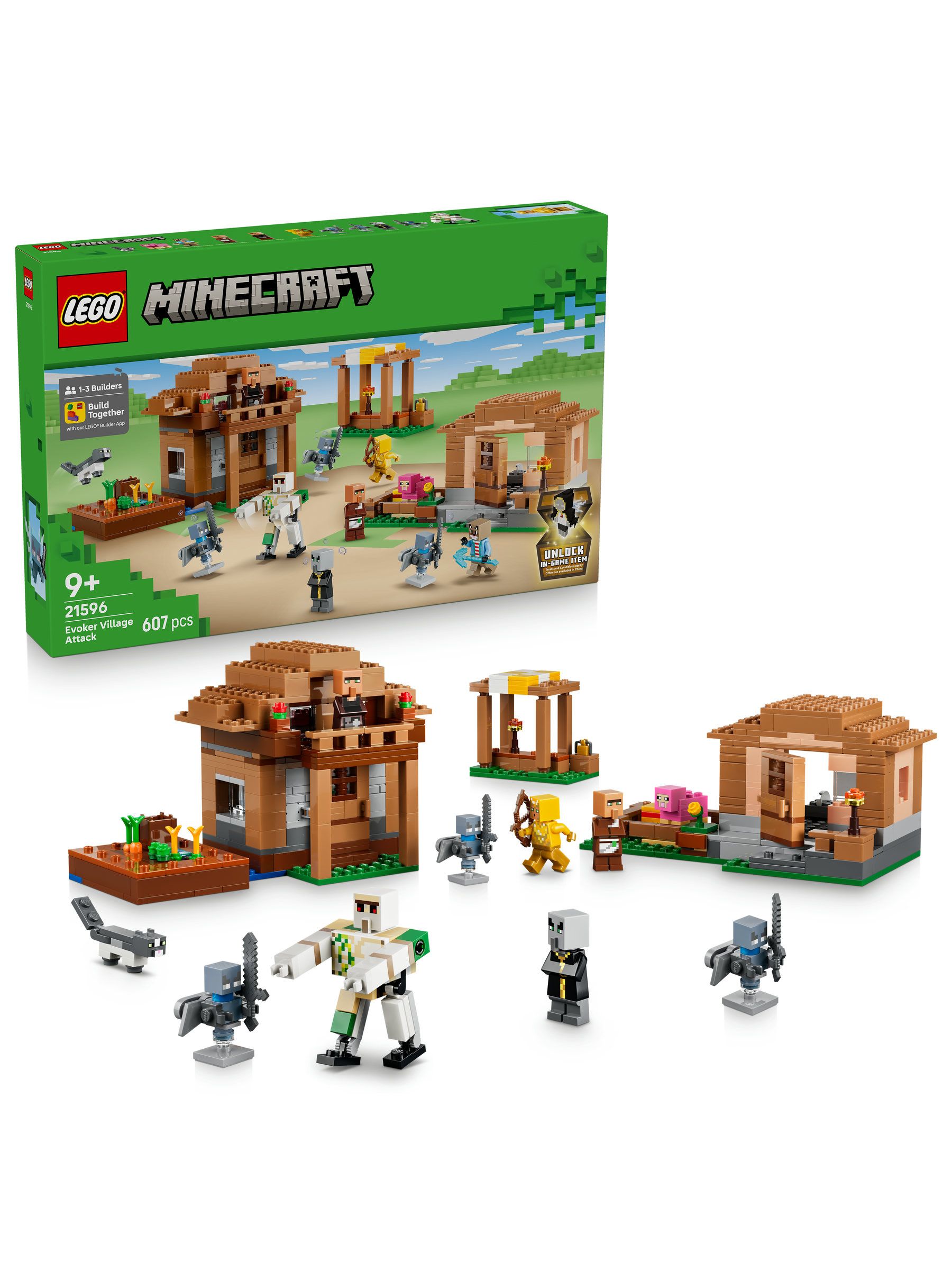 LEGO® Minecraft™ 21596 Angriff des Magiers auf das Dorf - Bild 32