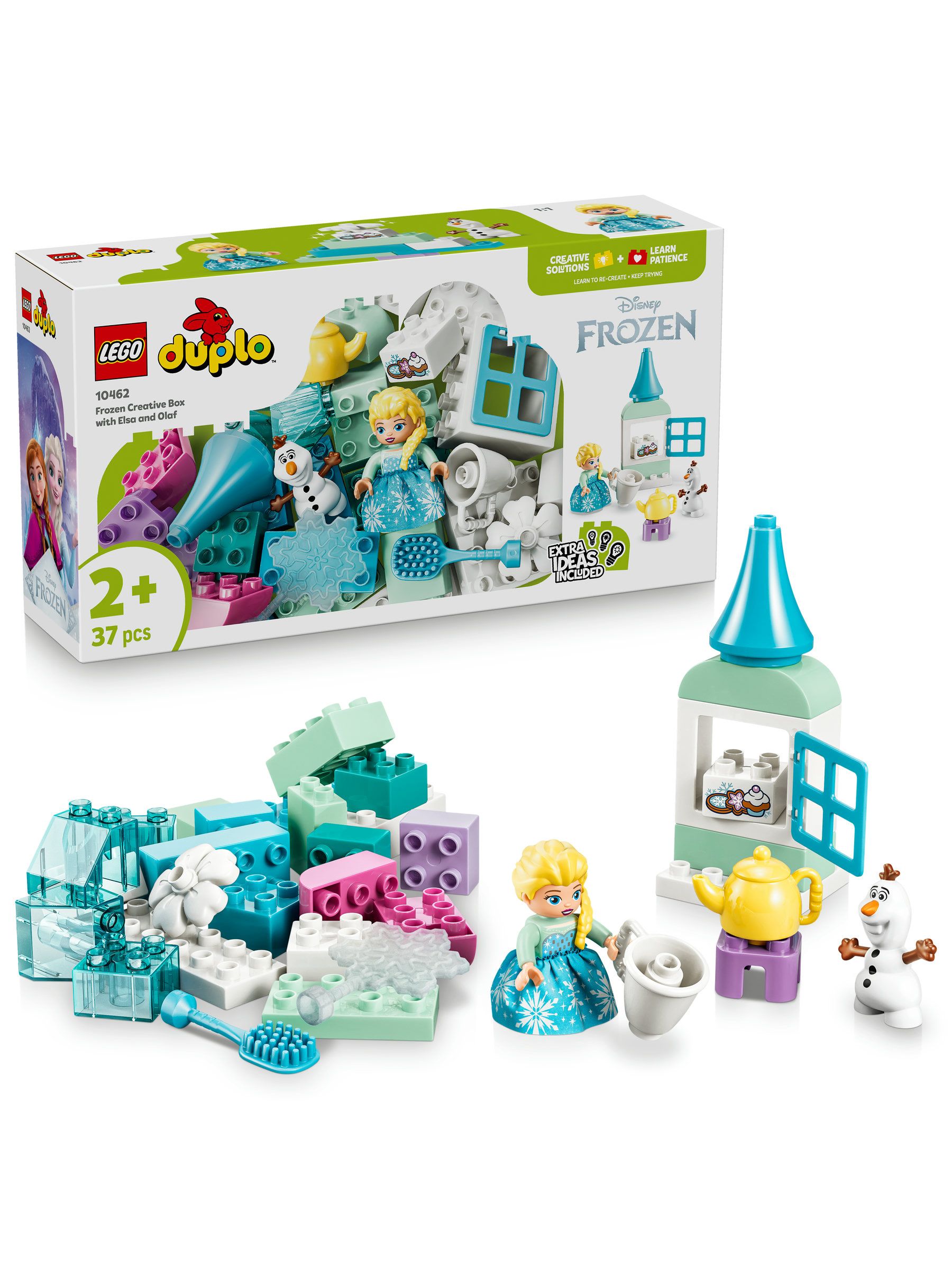 Lego Duplo 10462 Lego® Duplo® Scatola Creativa Disney Frozen Con Elsa E Olaf; Kit Di Costruzione Con 37 Blocchi - Immagine 13