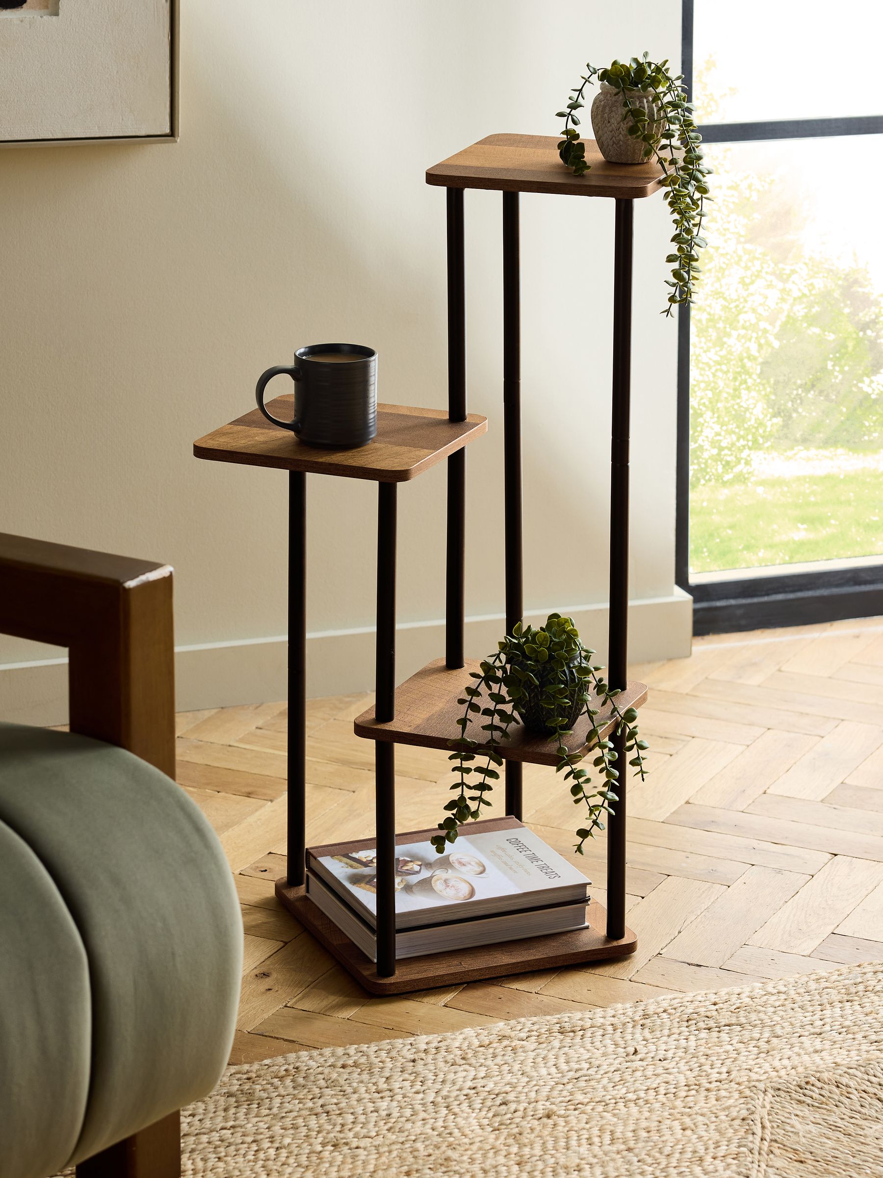 Next Natural Bronx Plant Stand