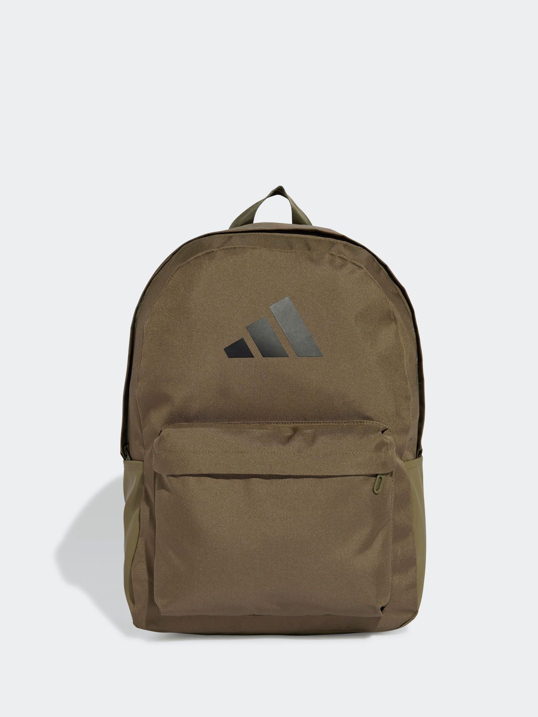 Adidas Verde Mochila Classic 3-Stripes - Imagen 5