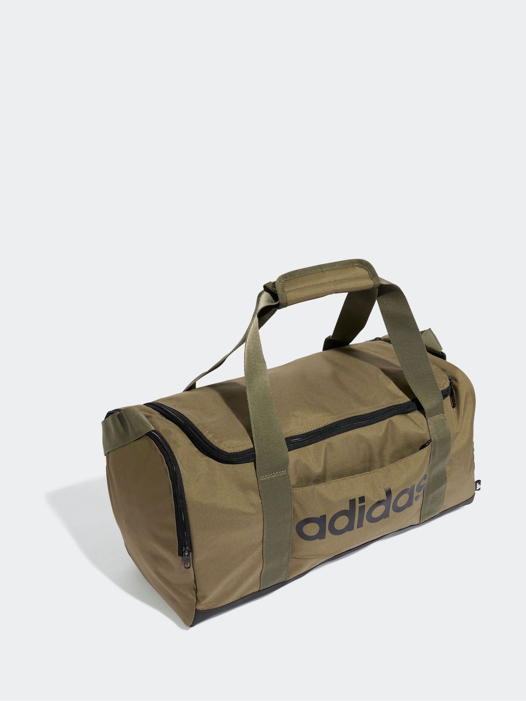 Adidas Unisex Verde Bolsa Duffle Linear - Imagen 2