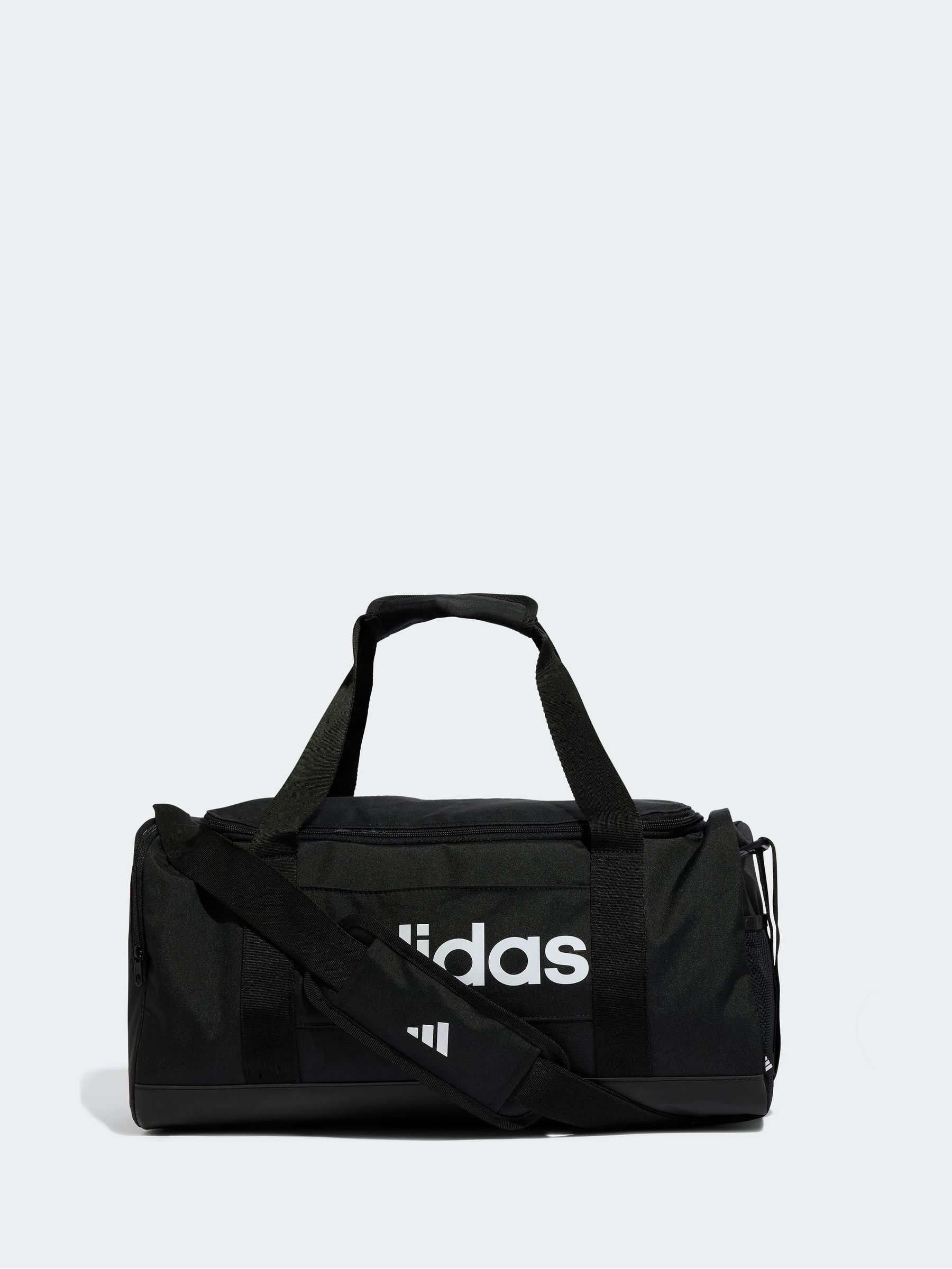 Adidas Unisex Nero Borsa Duffle Linear Small - Immagine 4