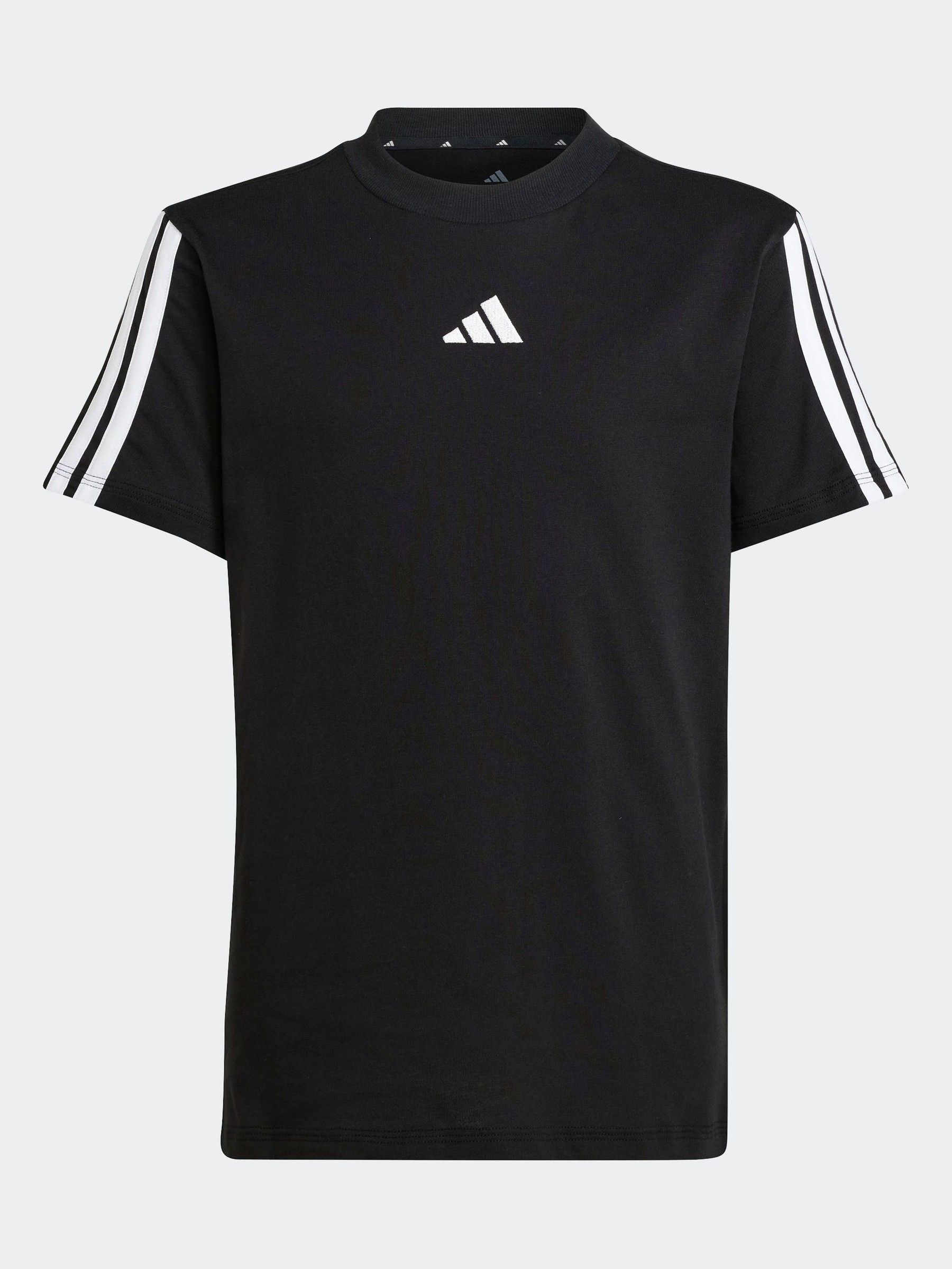 Adidas Nero T-Shirt Per Bambini Essentials - Immagine 3