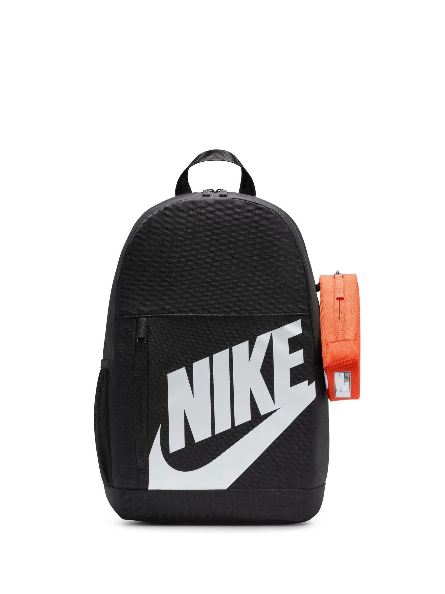 Mochila Escolar Nike Elemental Negra Con Estuche Unica Negro - Imagen 7