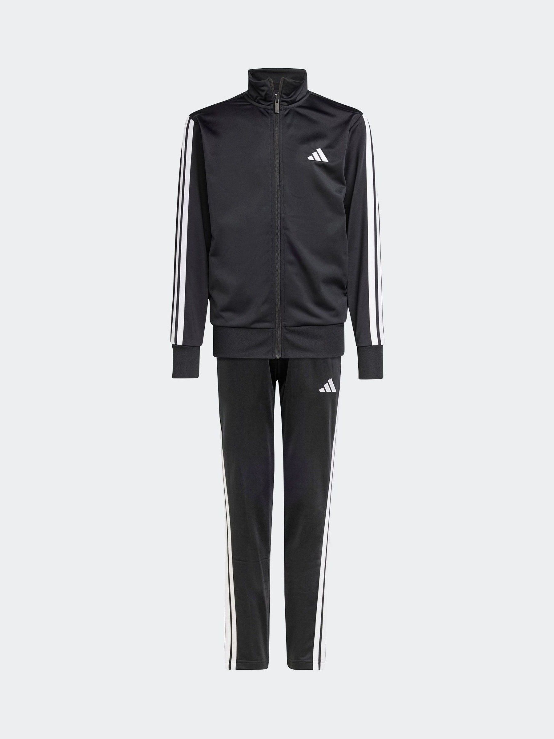 Adidas Ragazzo Nero Tuta Da Ginnastica Essentials Climacool Per Bambini - Immagine 1