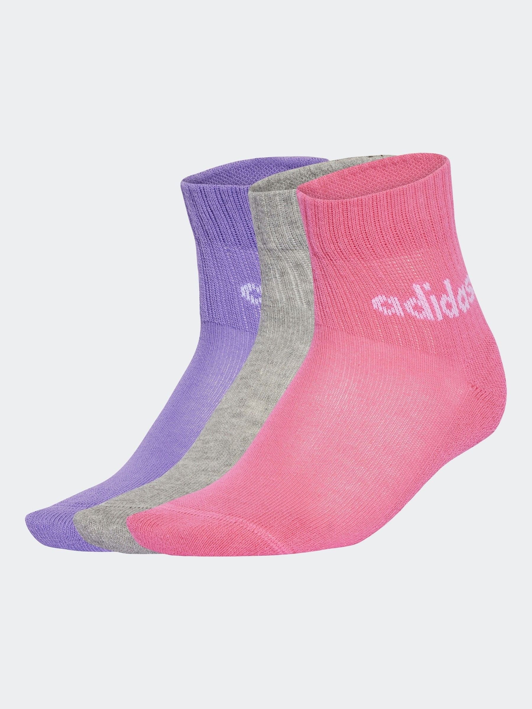 Calzini Adidas Jf8541 Kids Ragazzo Multicolore Taglia 28 - Immagine 3