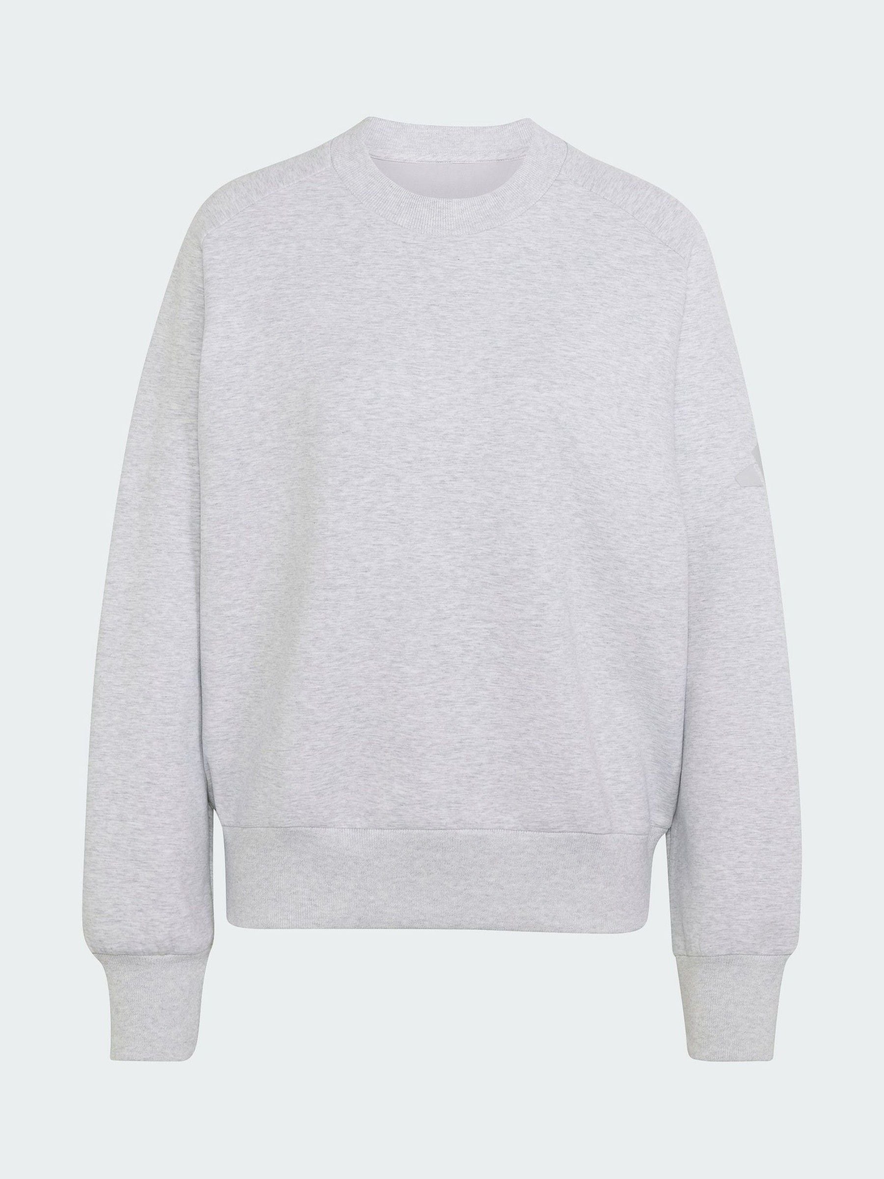 Adidas Mujer Gris Sudadera Soft Lux - Imagen 3