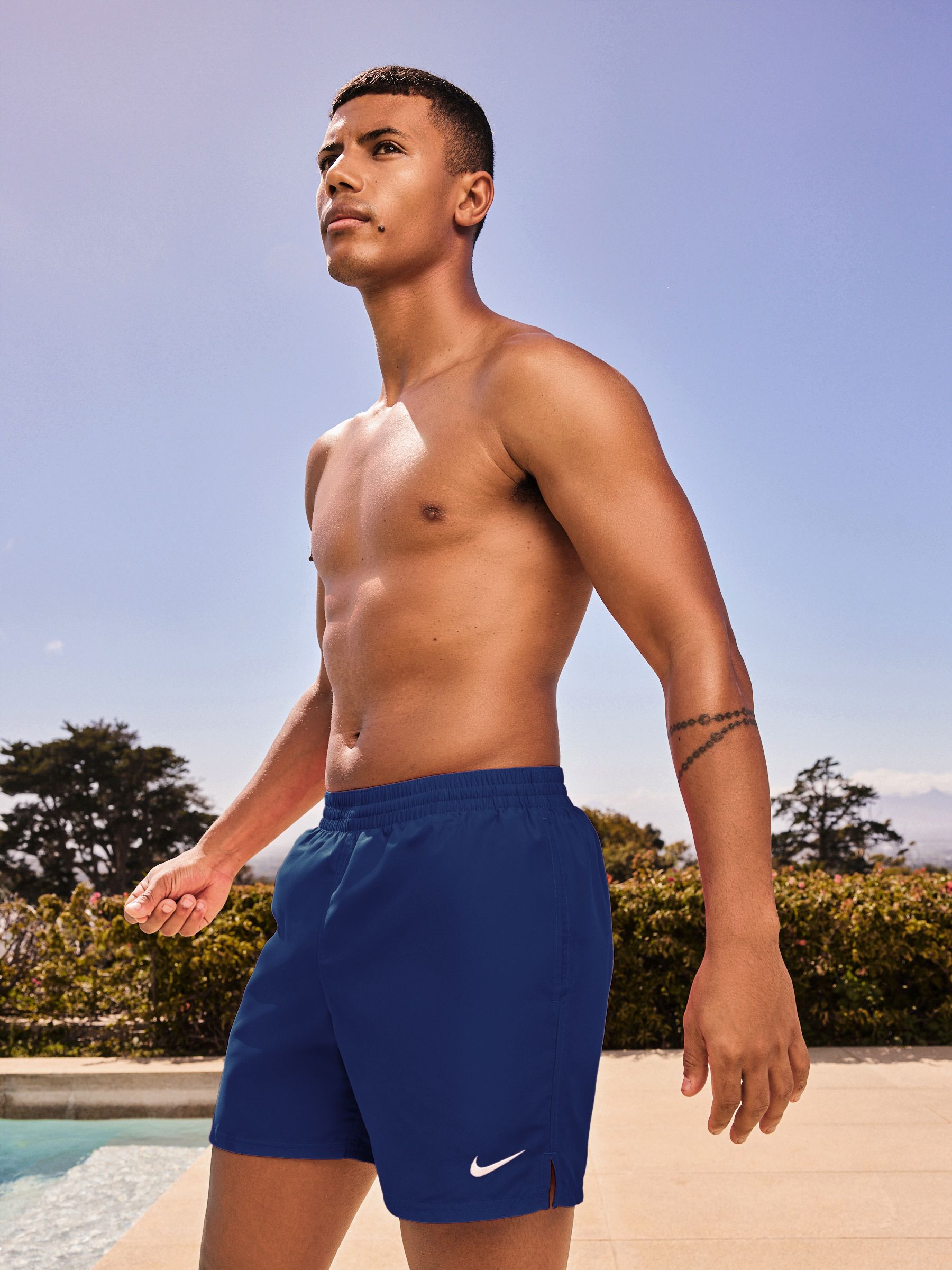 Nike Swimming Uomo Blu Navy Nike - Volley - Pantaloncini Da Bagno Da 5“ - Immagine 5
