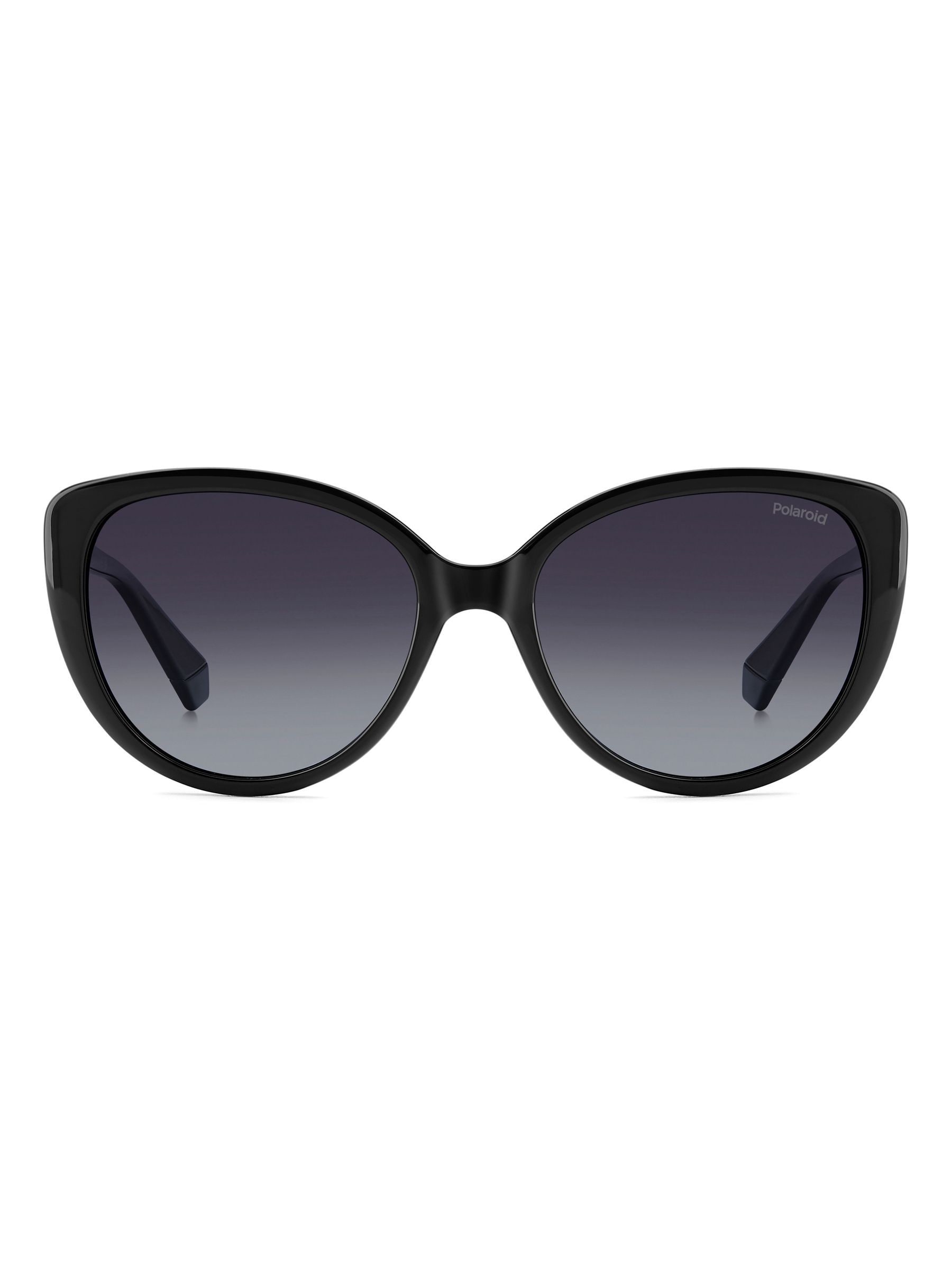 Polaroid Cat Eye Black Sunglasses With Jewel Embellishment