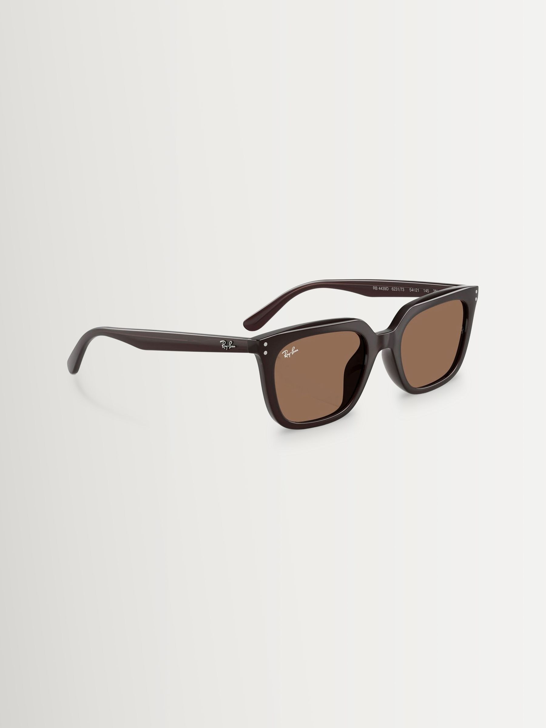 Ray-Ban Unisex Ray-Ban Brown Rb4439d Square Sunglasses