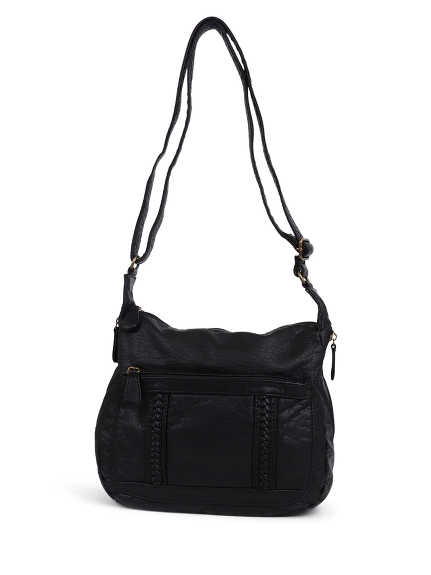 Pavers Black Cross-Body Bag