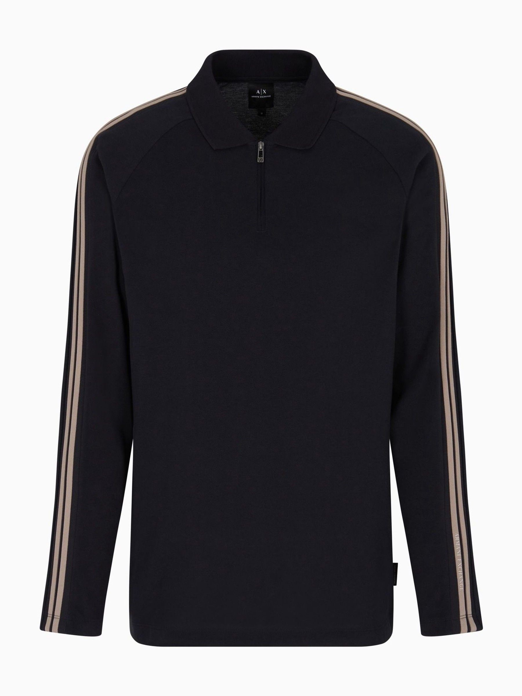 Armani Exchange Hombre Azul Regular Fit Logo Polo Shirt