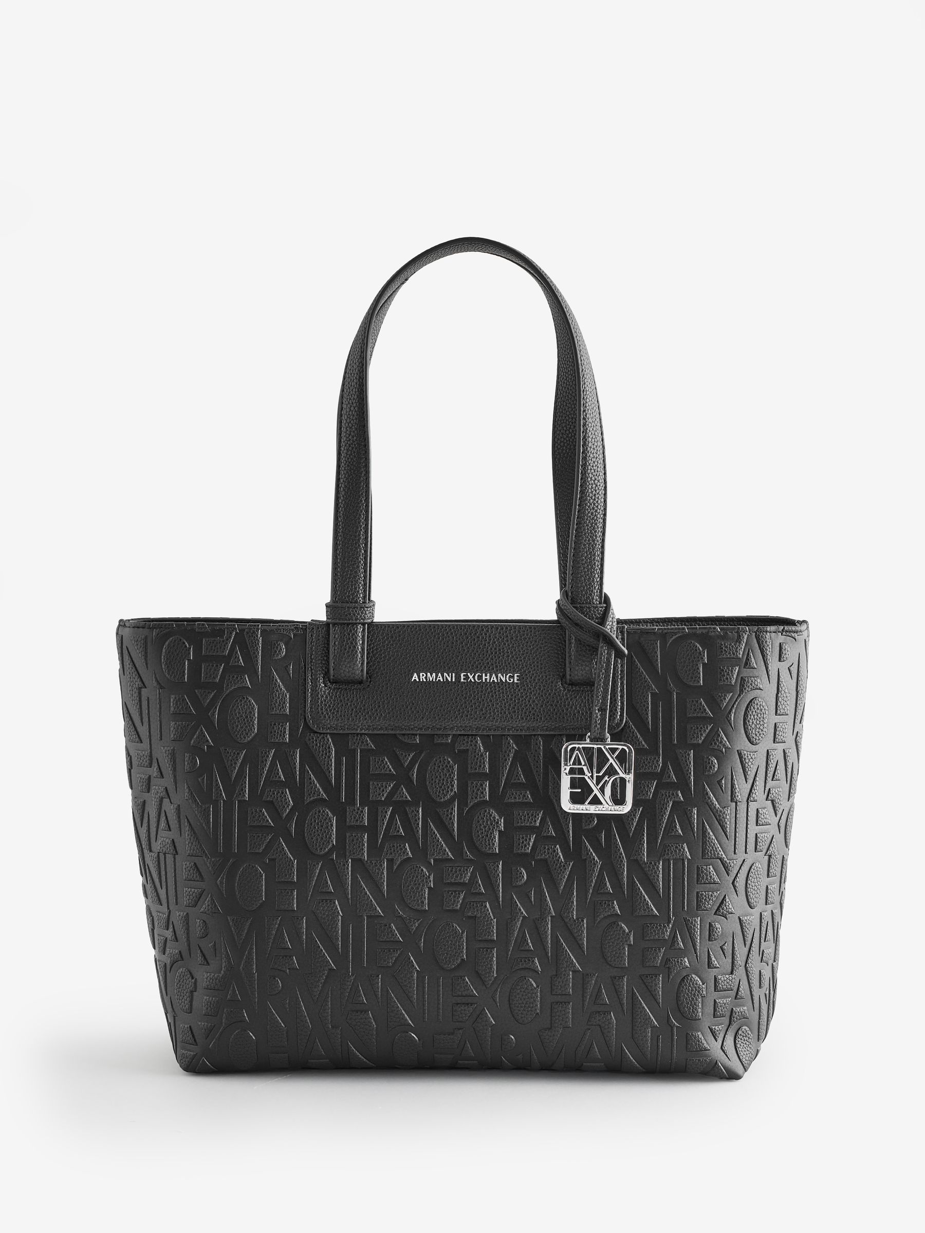 Armani Exchange Nero - Borsa Tote Con Logo
