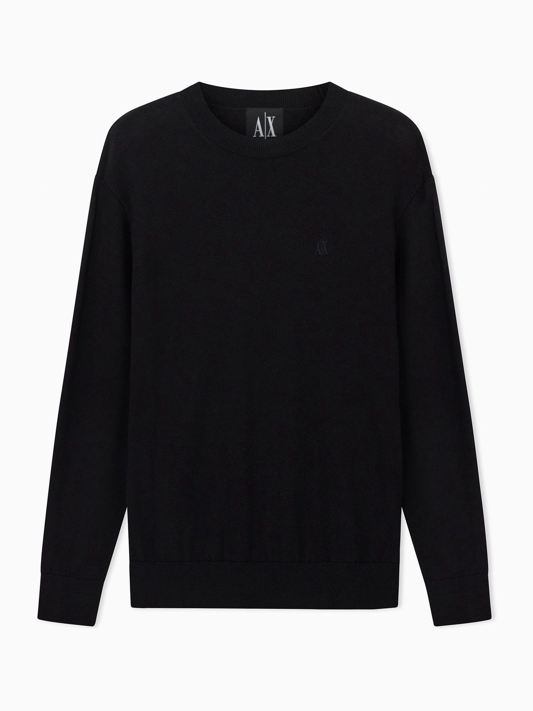 Armani Exchange - Pullover Mit Logo Und Normaler Passform
