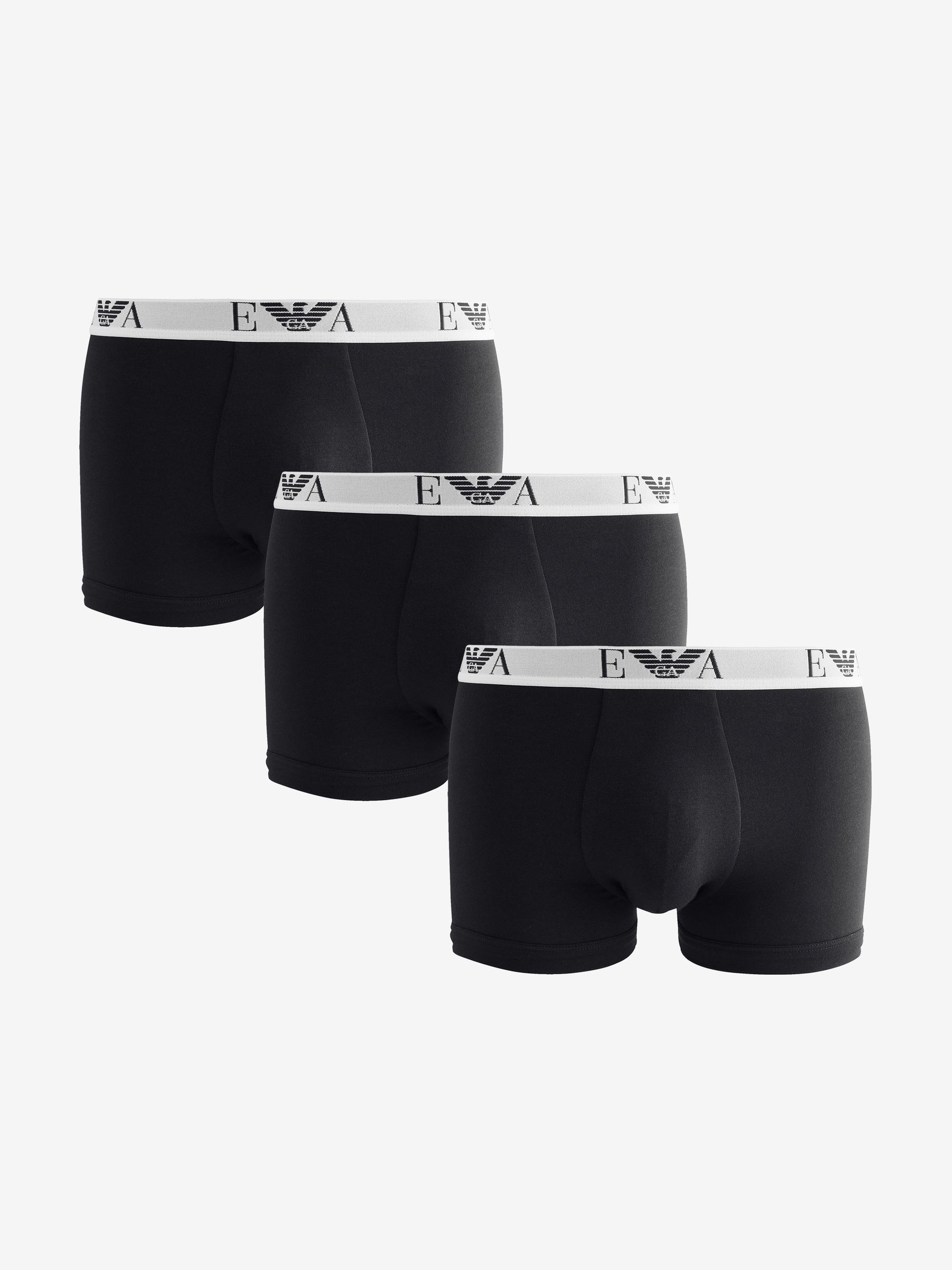 Emporio Armani Black Boxers 3 Pack