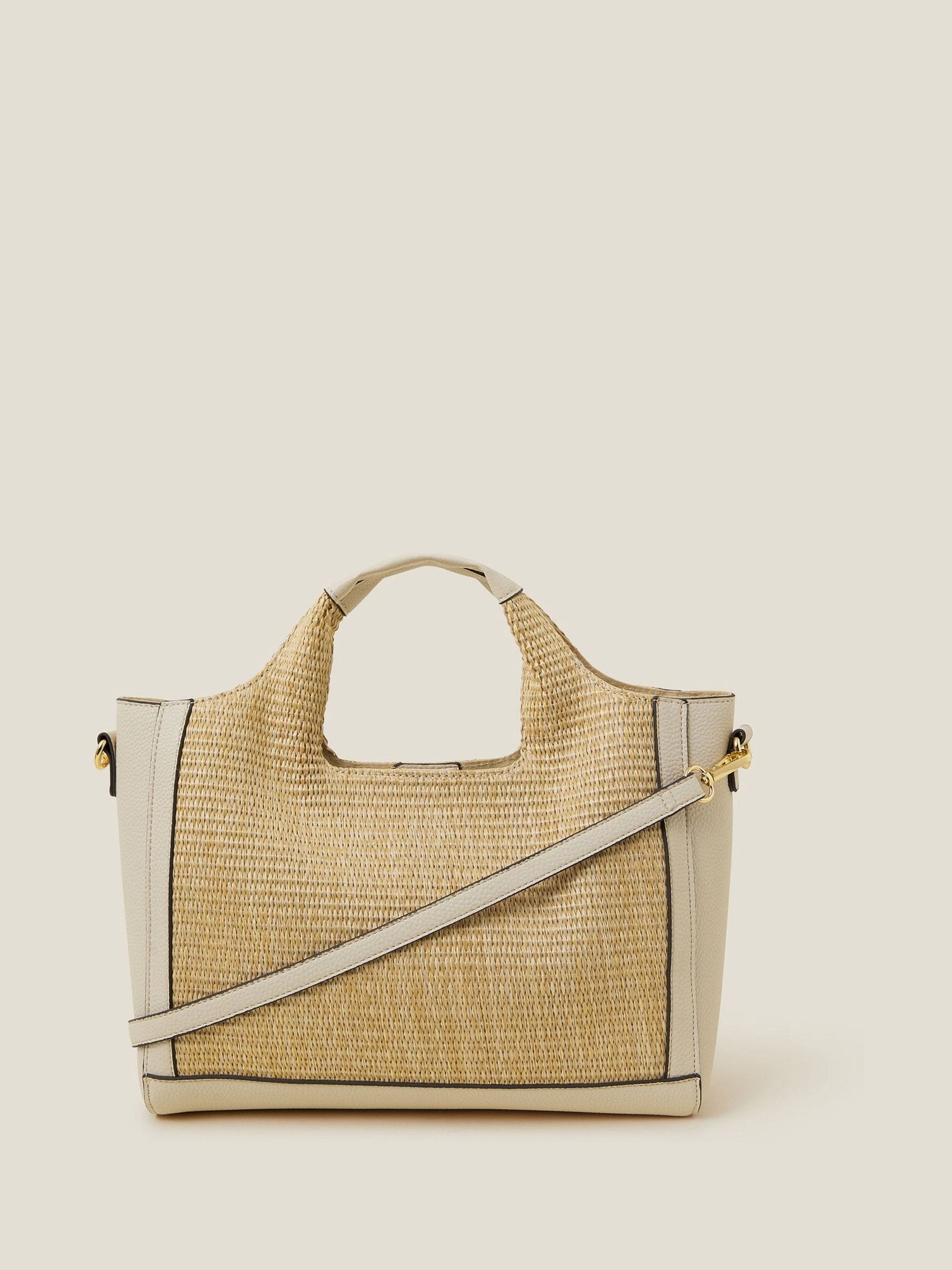 Next - Accessorize Jute Kunstlæder Håndtasker