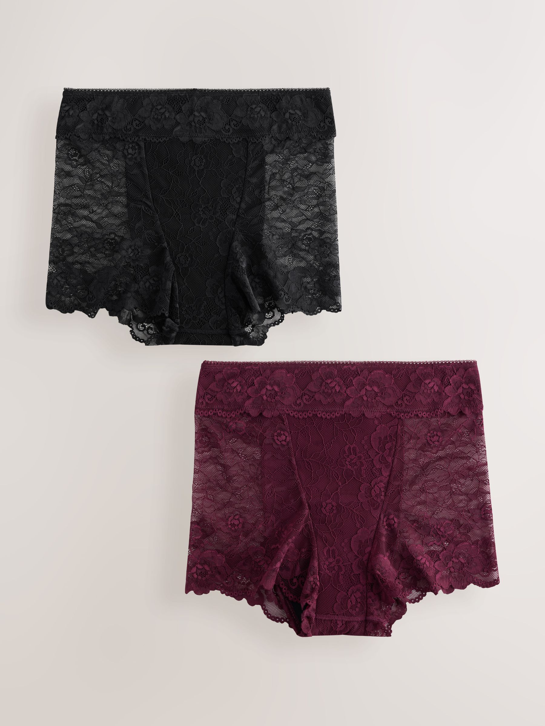 Next Teljesen Csipkés, Közepesen Áteresztő, Menstruációs Bugyi 2 Csomag