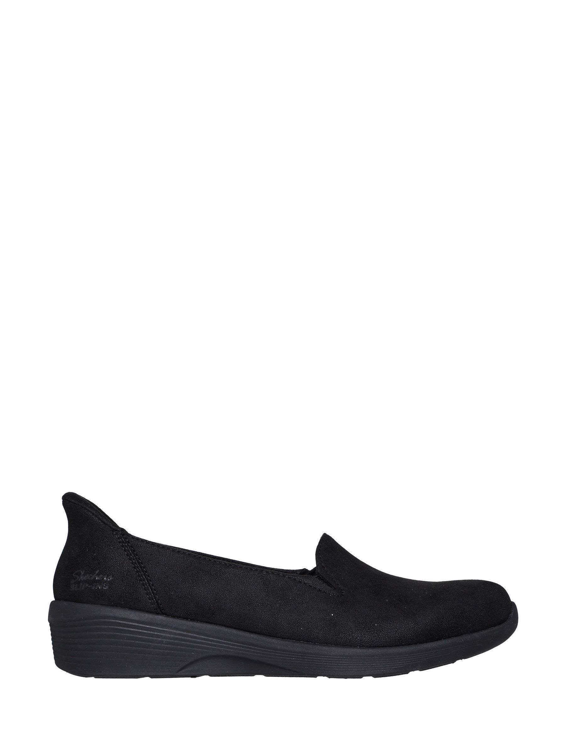 Skechers Donna Nero - Arya - Scarpe Senza Lacci