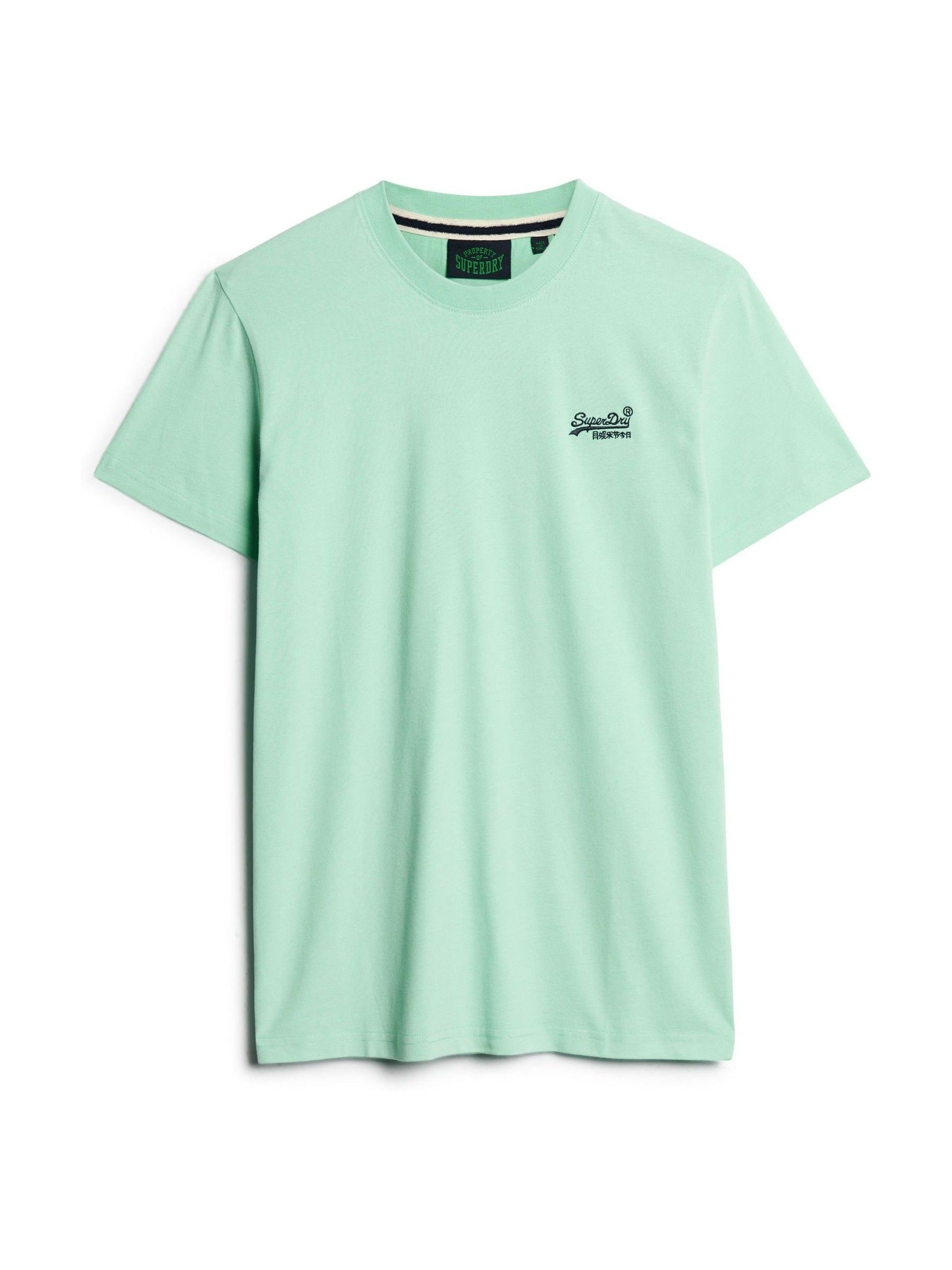 Superdry Superdry Spearmint Light Green Essential Short Sleeve