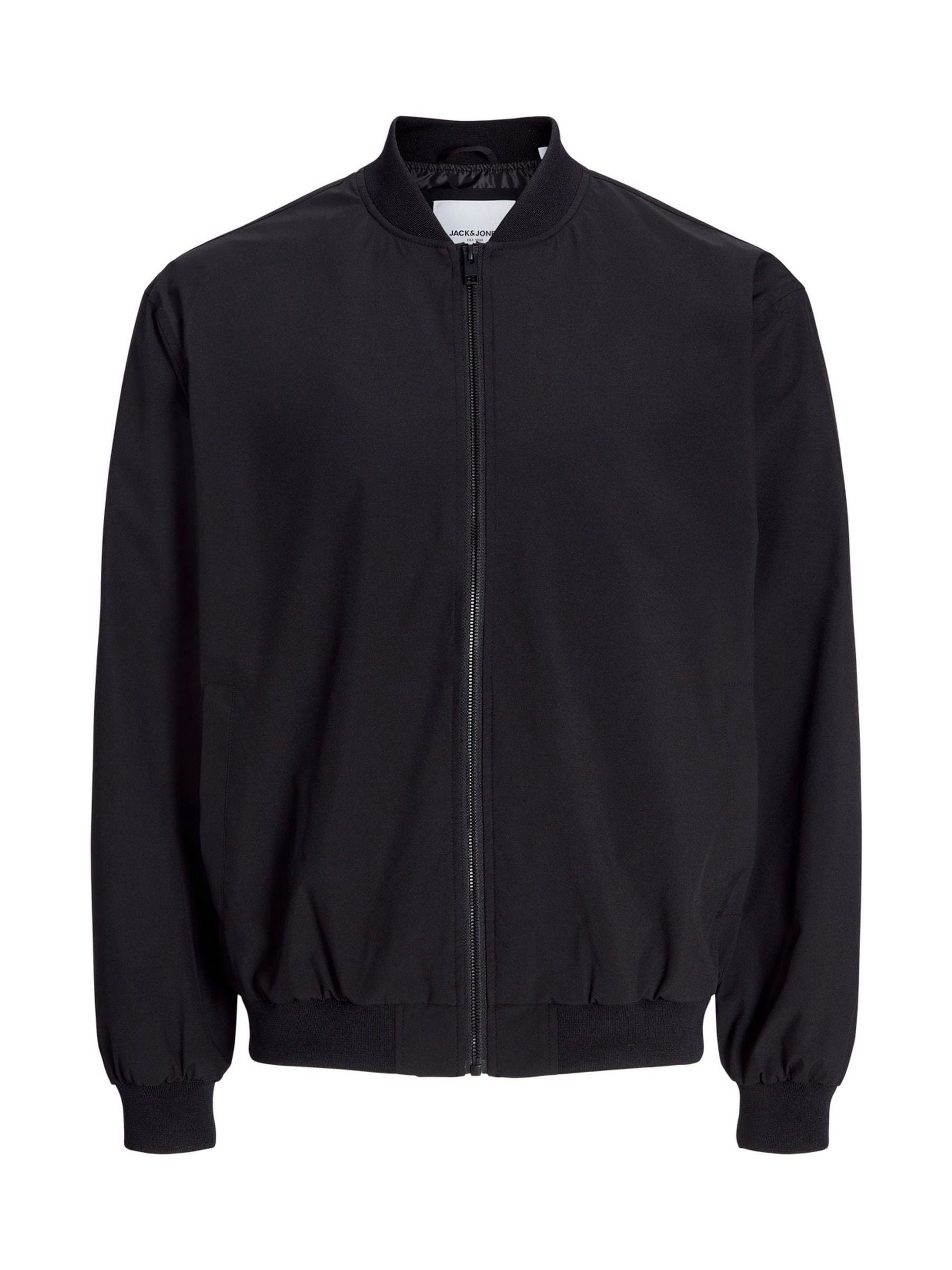 Jack & Jones Herren Bomberjacken & Blousons Schwarz Gr. Mittel - Bild 7