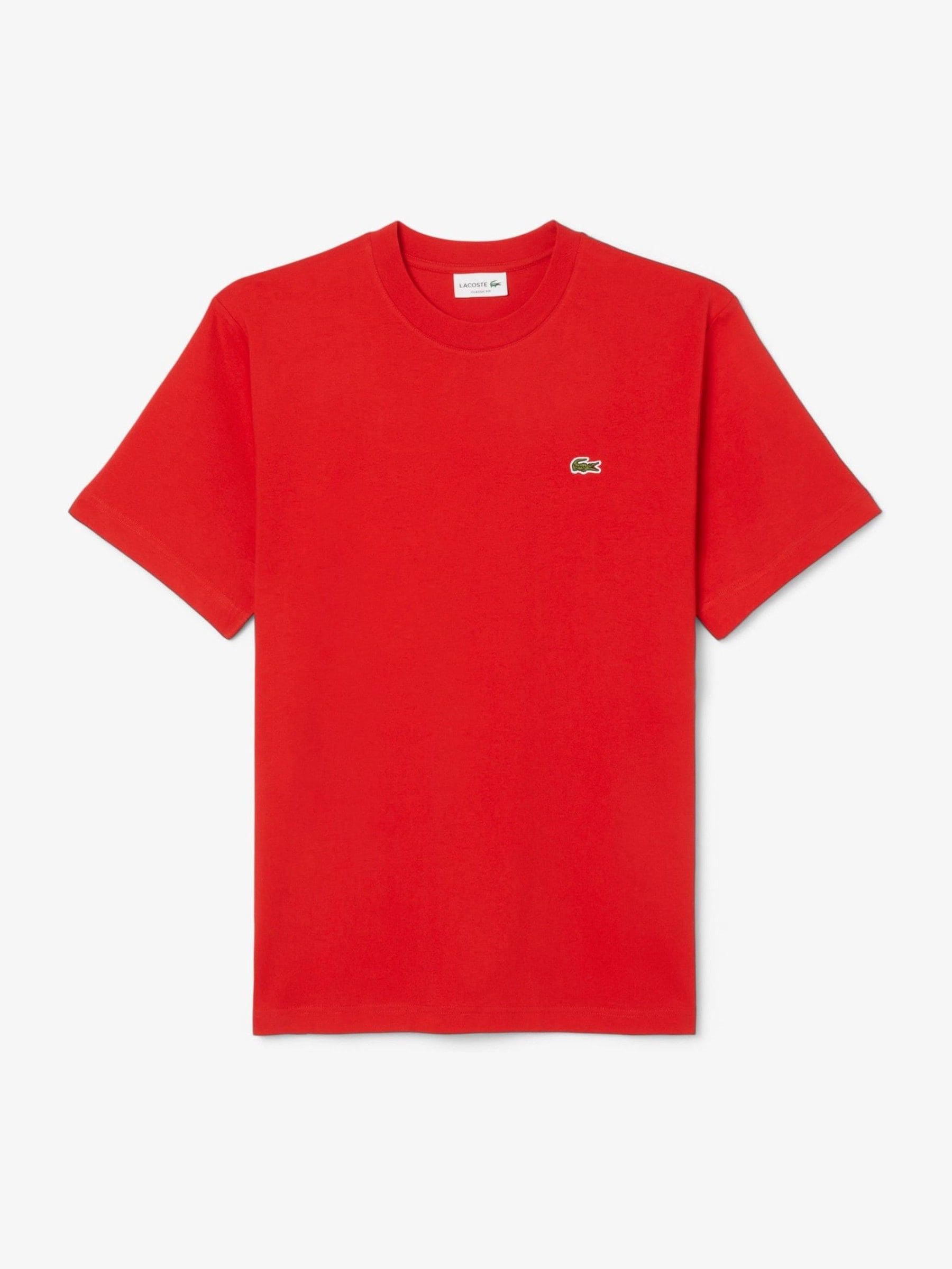 Lacoste Midweight Relaxed Fit Jersey Cotton T-Shirt