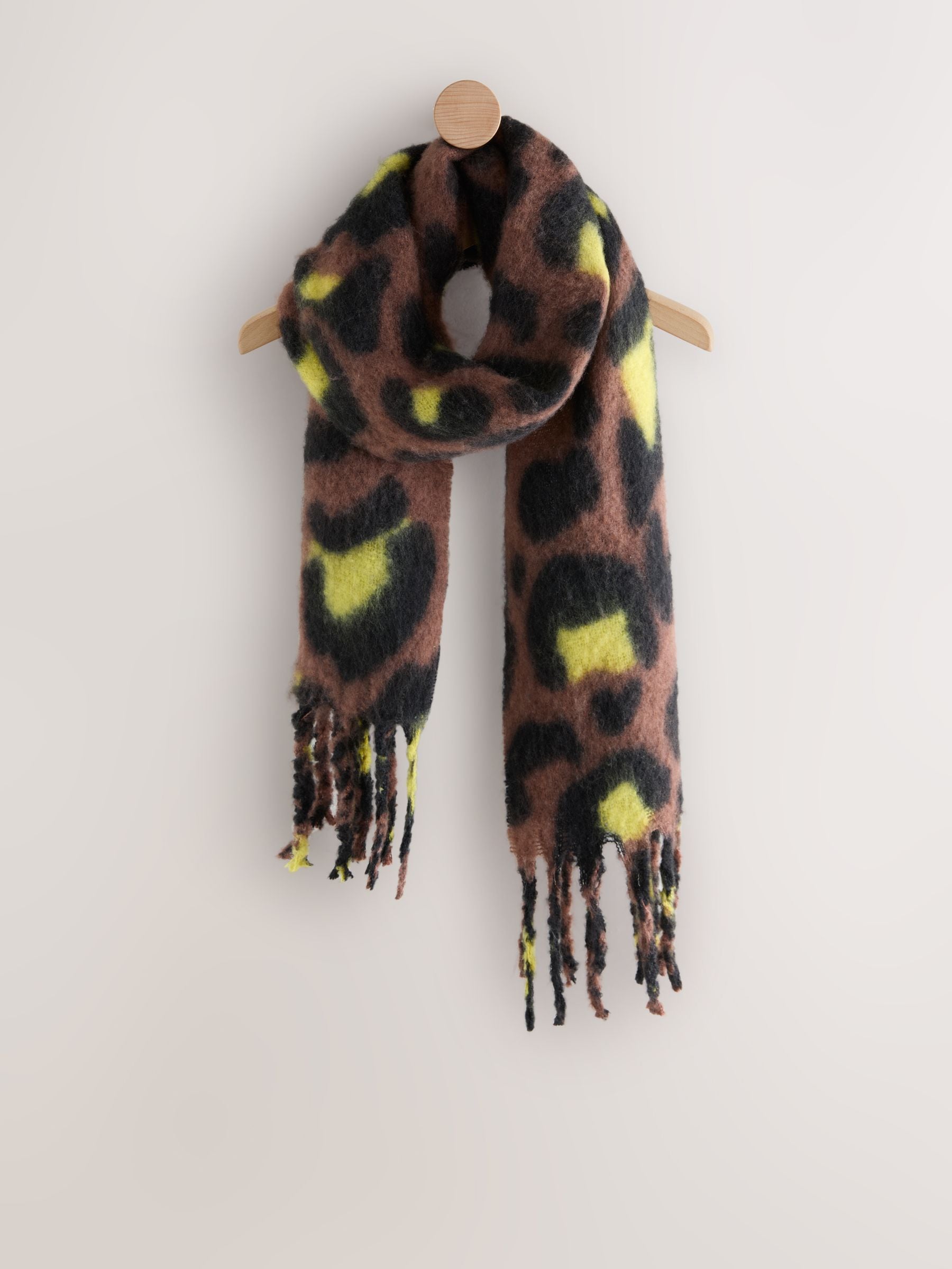 Next Leopard Print Heavyweight Blanket Scarf