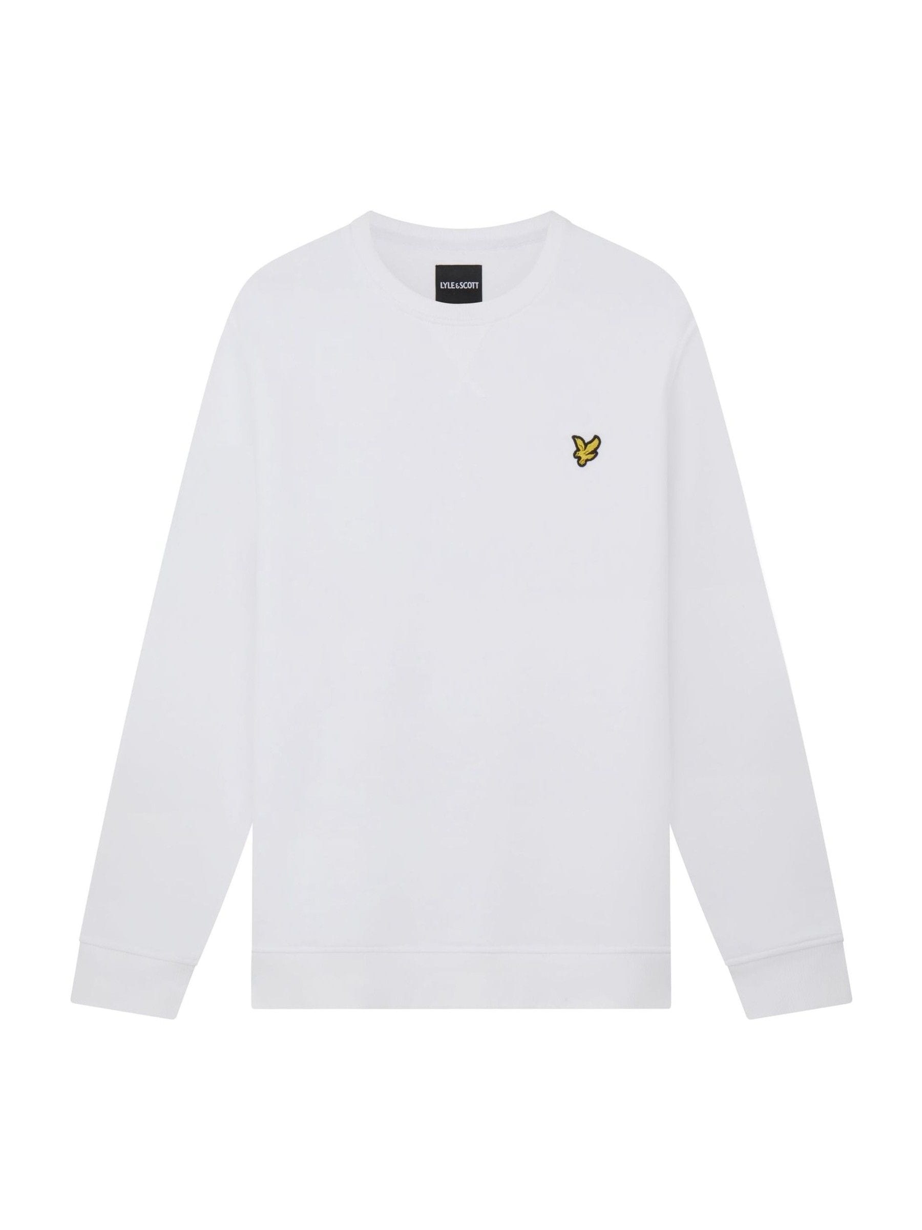 Lyle & Scott Weiß Sweatshirt Mit Rundhalsausschnitt - Bild 6
