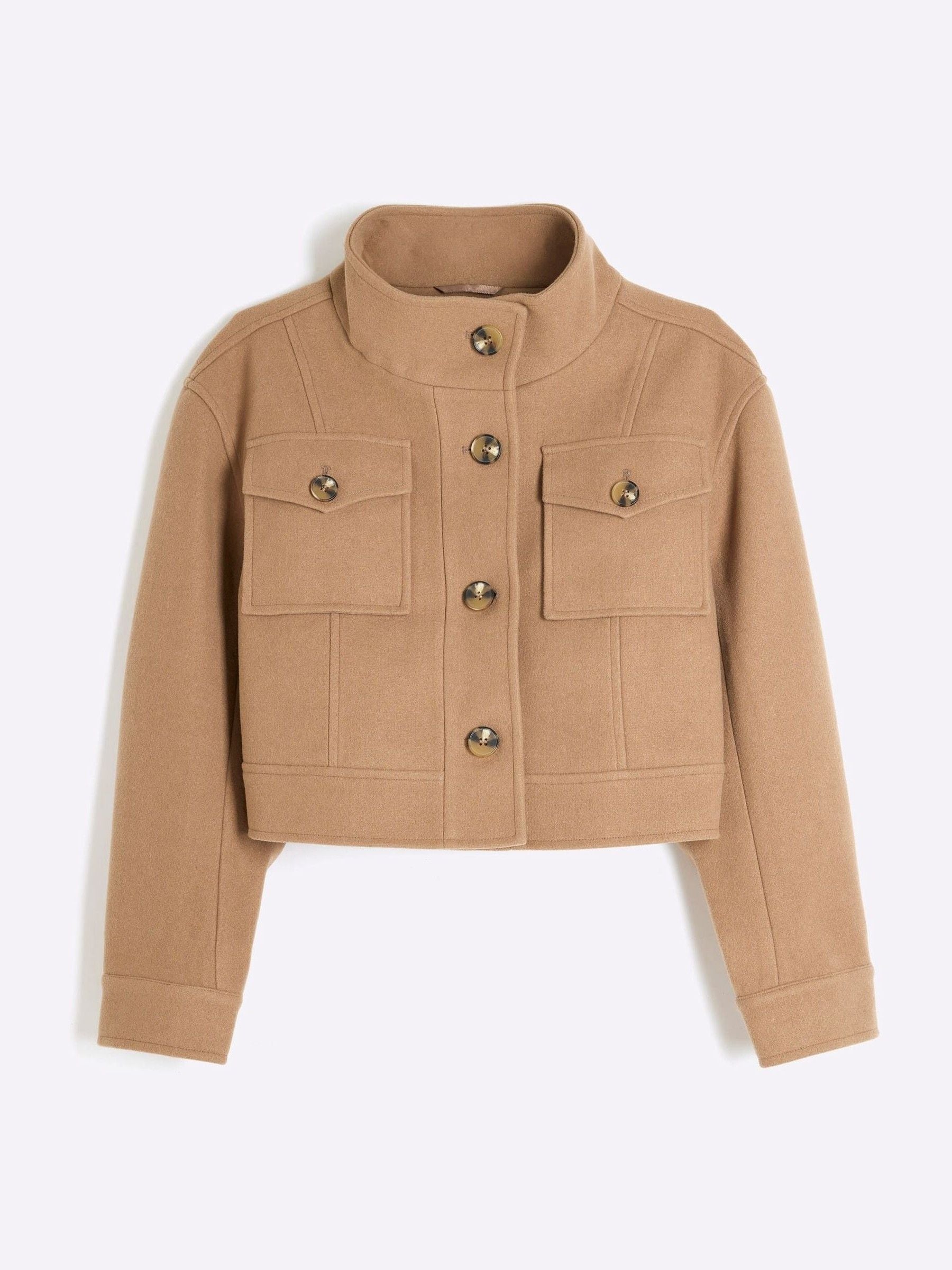 Next - River Island Højhalset Afkortet Jakke