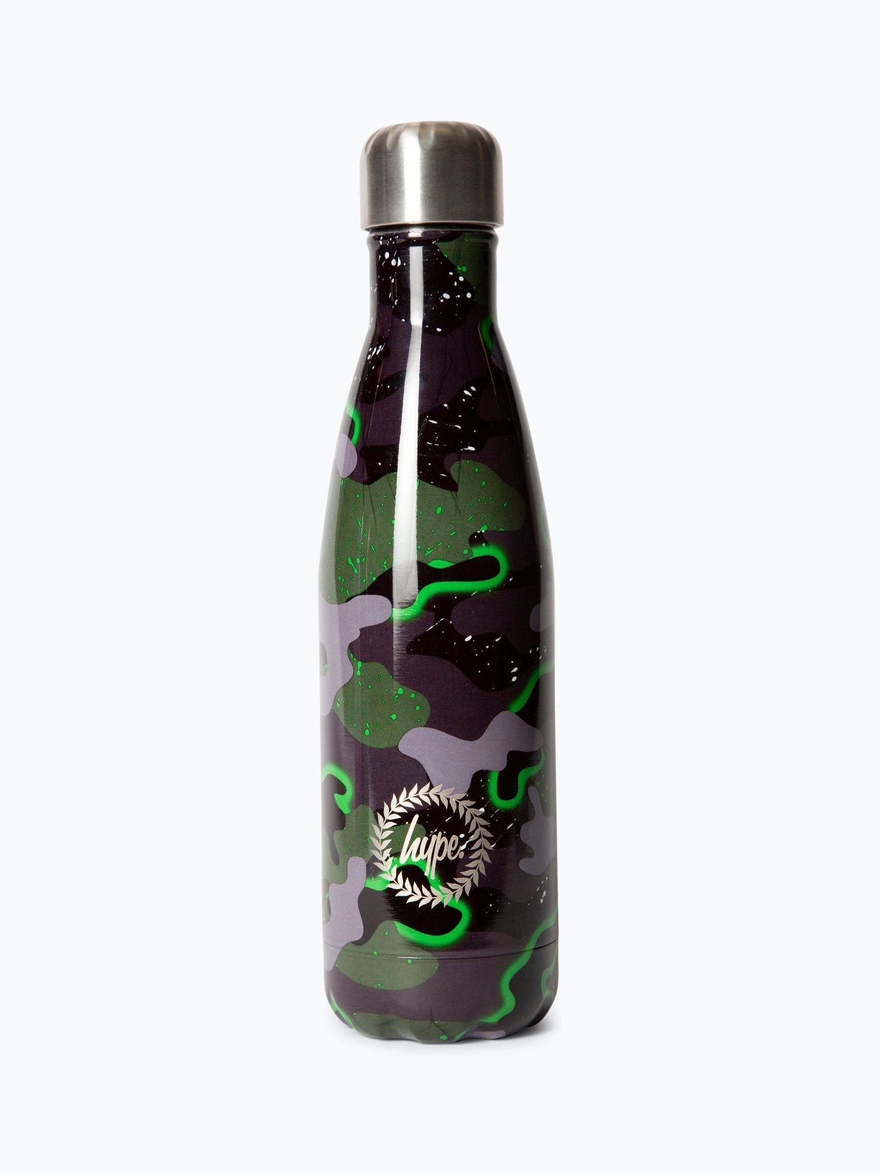 Hype Green Glow Camo Thermal Water Bottle