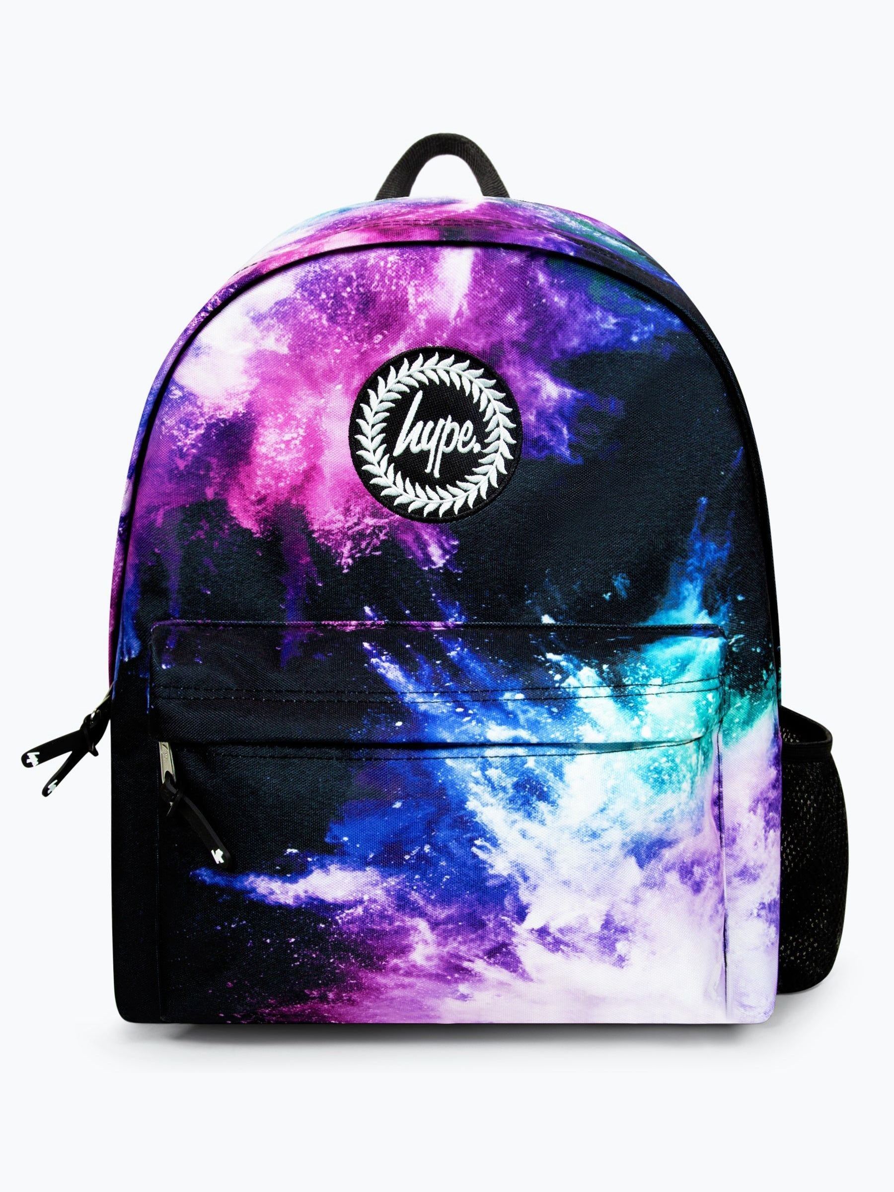 Hype Mädchen Lila/Blau Ikonischer Chalk Dust Rucksack - Image 1