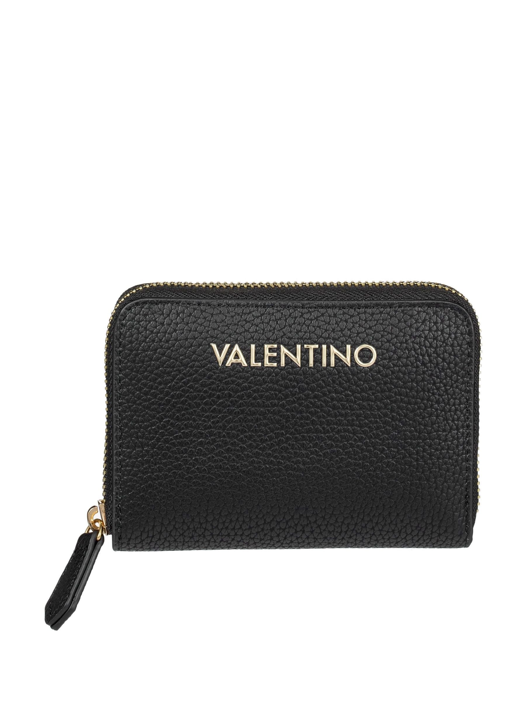 Valentino Black Alexia Zip Around Wallet