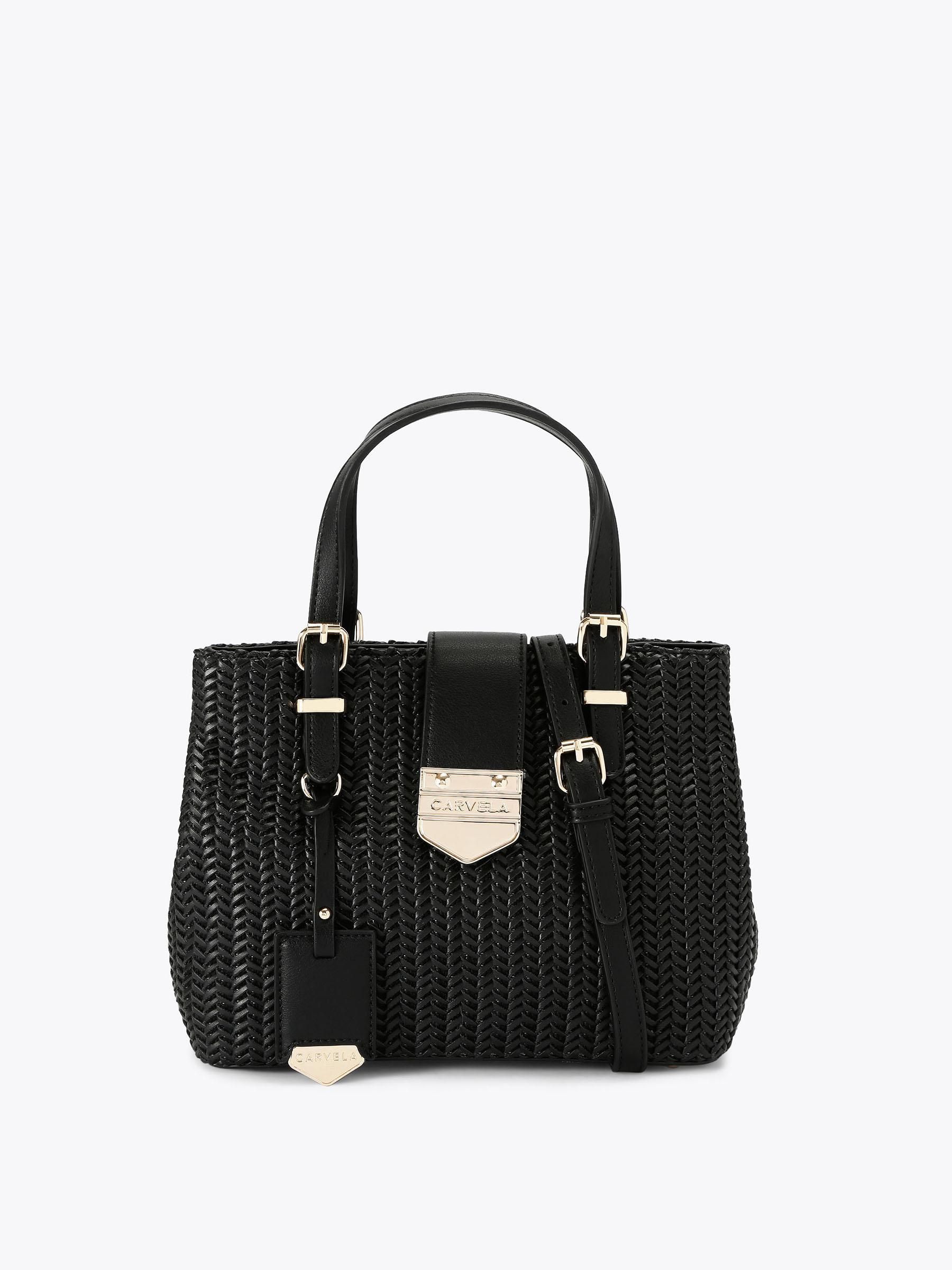 Carvela Black Mini Maria Tote Bag