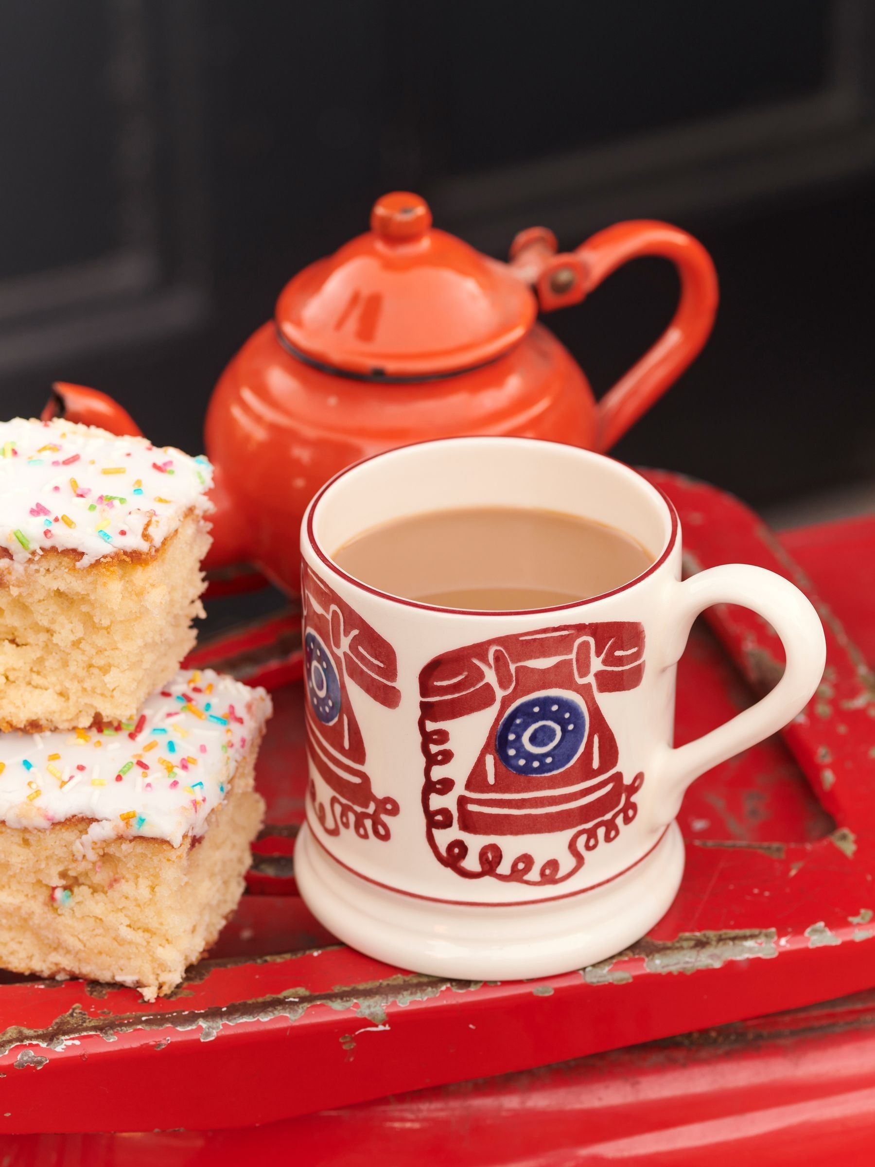 Emma Bridgewater Cream Telephone 1/2 Pint Mug